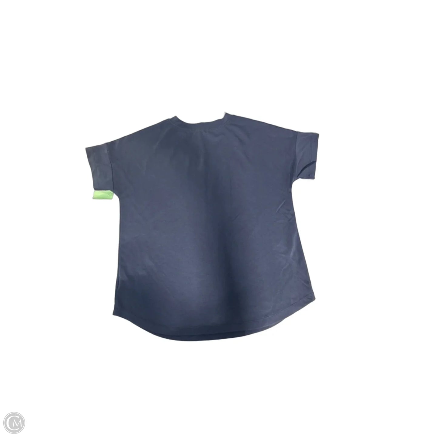 Top Short Sleeve Basic By Cable And Gauge In Blue, Size: M