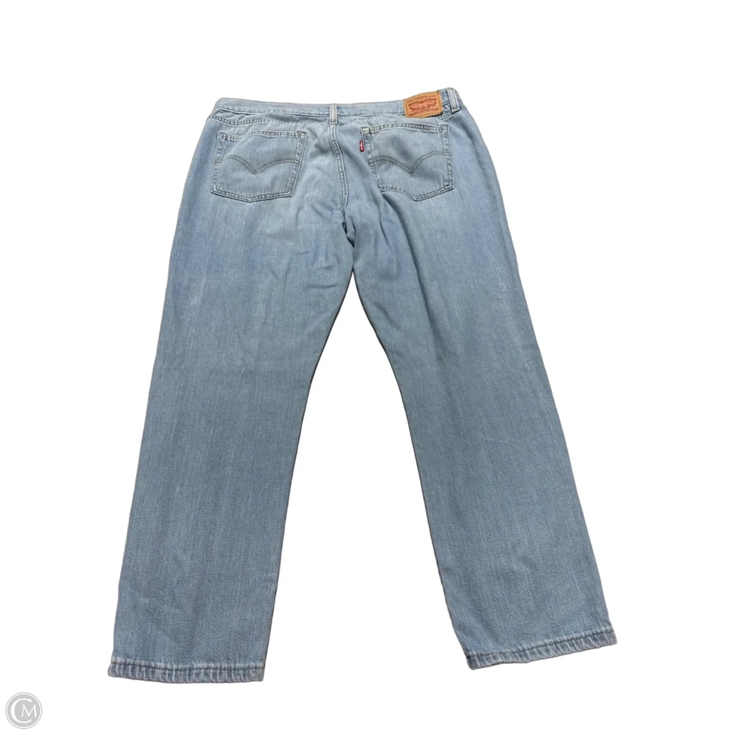 Jeans Boyfriend By Levis In Blue Denim, Size: 16