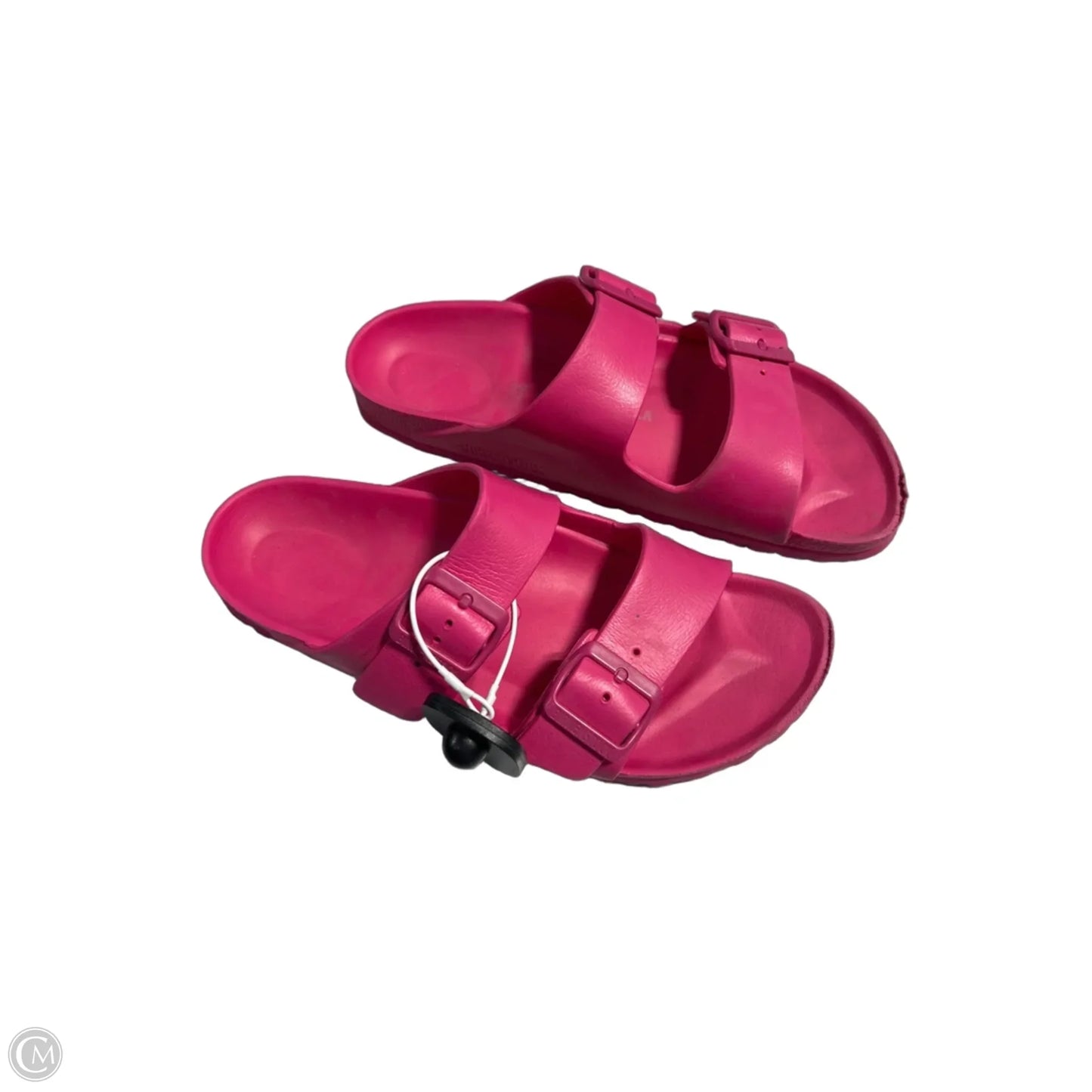 Sandals Flats By Birkenstock In Pink, Size: 8