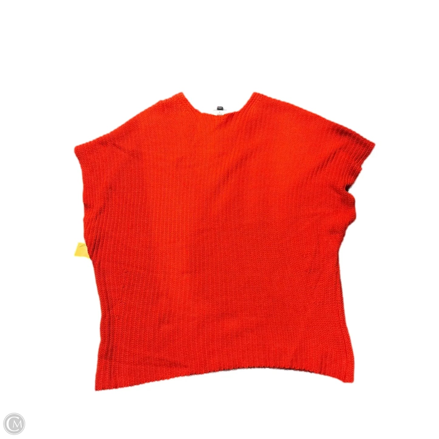 Top Short Sleeve By Cabi In Orange, Size: S