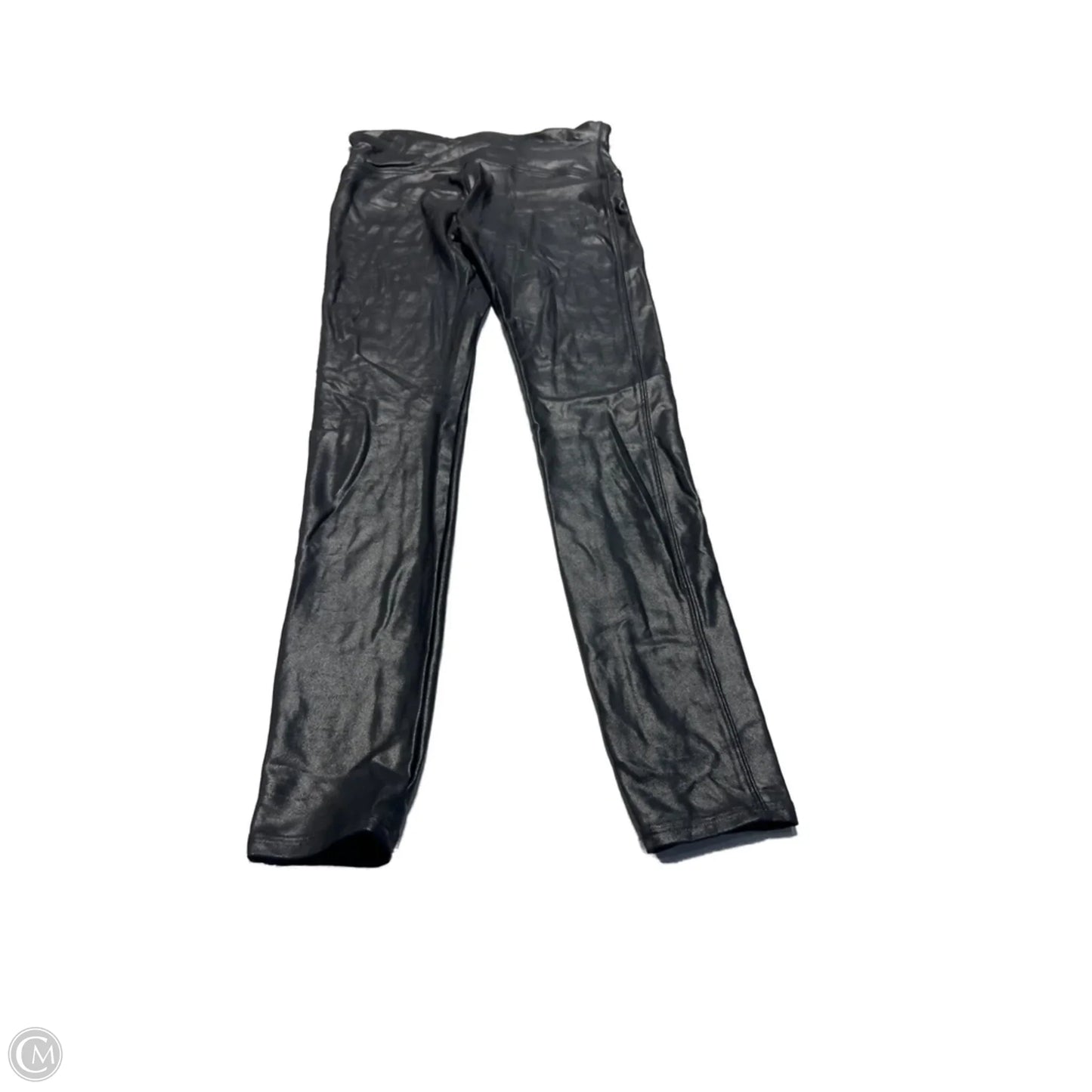 Athletic Leggings By Spanx In Black, Size: M