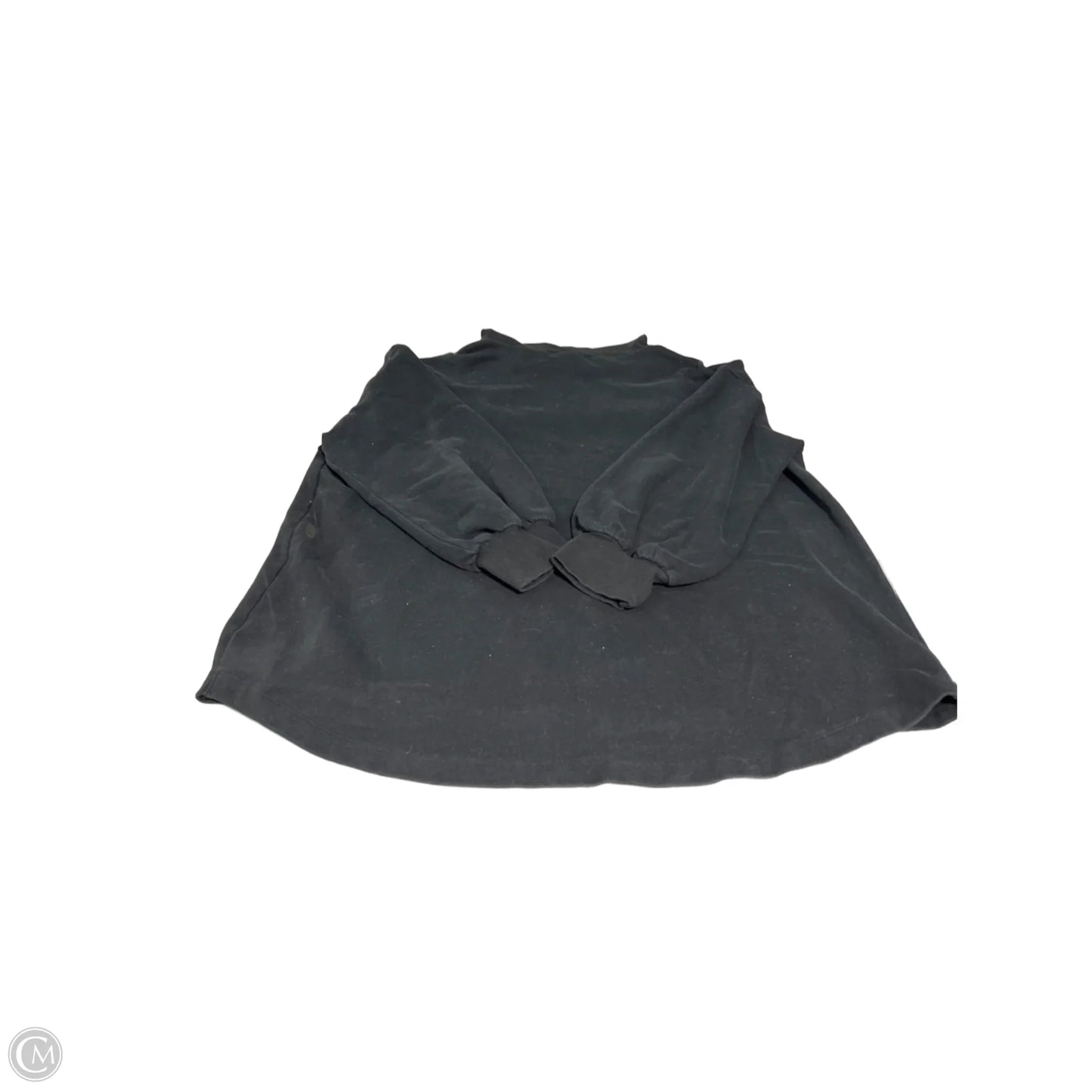 Top Long Sleeve By Ava & Viv In Black, Size: 1x