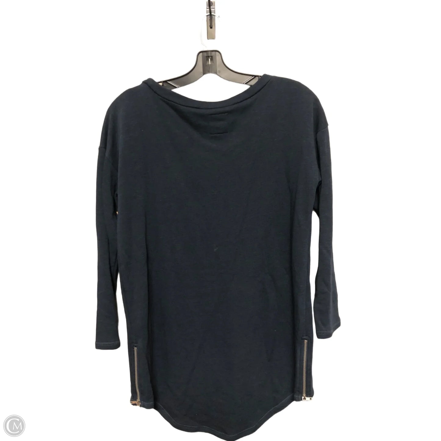 Top Long Sleeve Basic By Chaser In Navy, Size: M