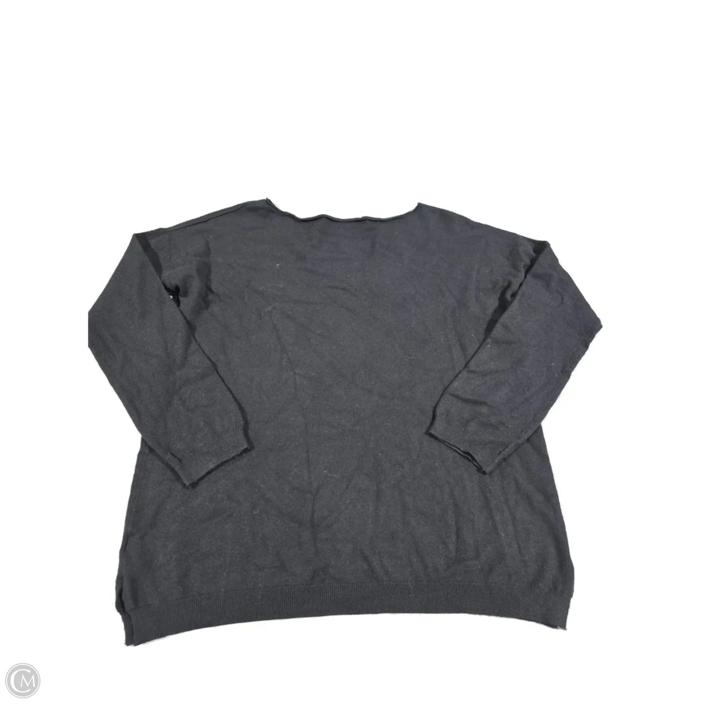 Top Long Sleeve Basic By Cme In Black, Size: Xl