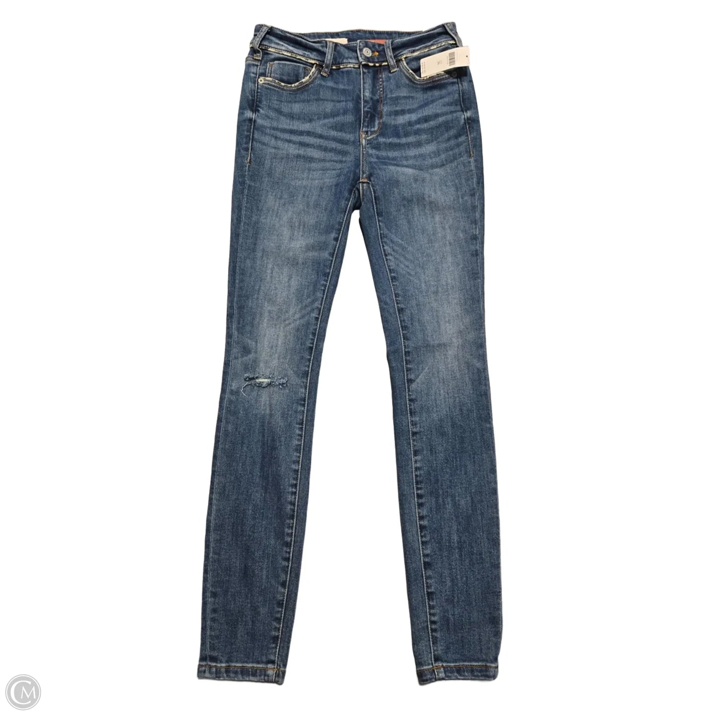 Jeans Straight By Anthropologie In Blue Denim, Size: 2