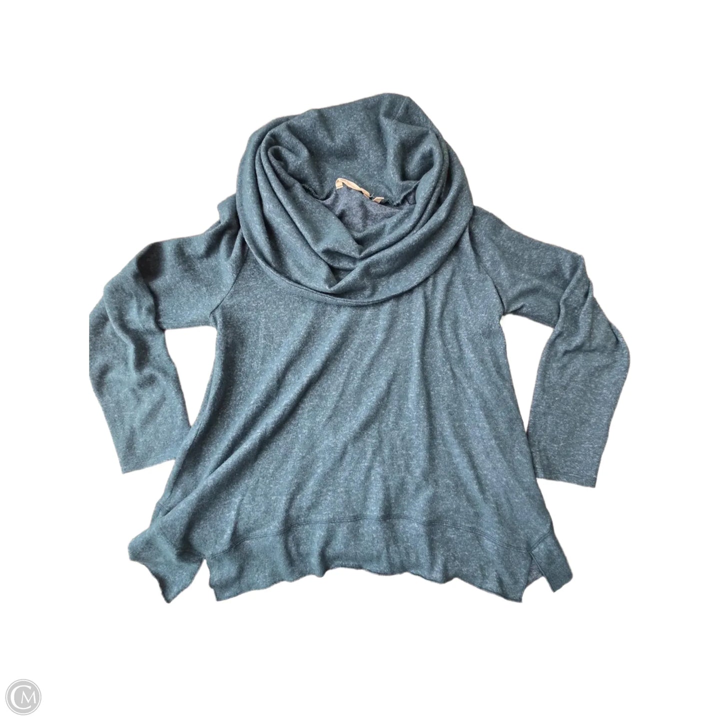 Top Long Sleeve By Soft Surroundings In Blue, Size: L