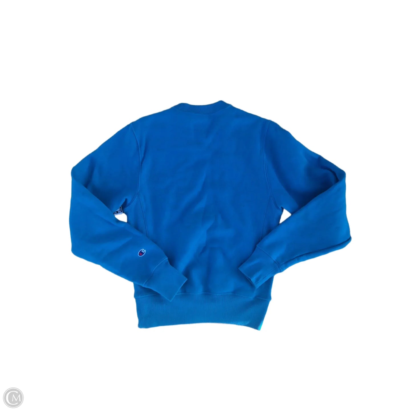 Top Long Sleeve By Champion In Blue, Size: Xs