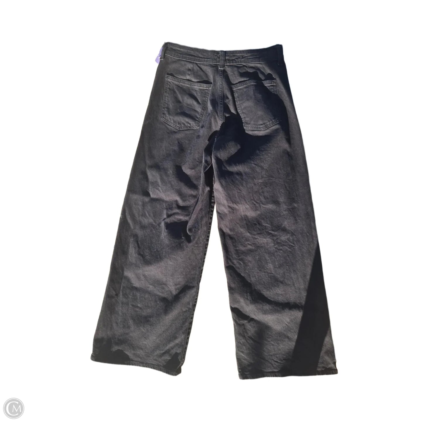 Jeans Wide Leg By Universal Thread In Black, Size: 8