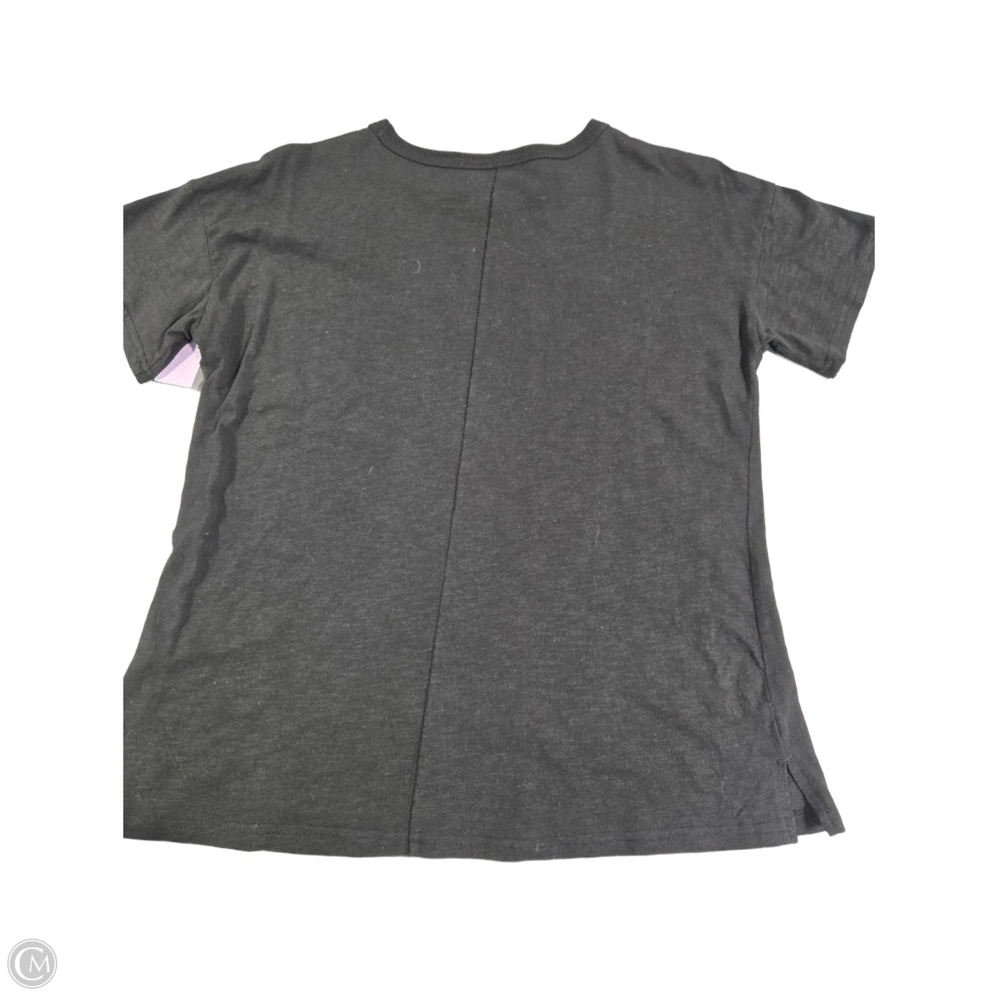 Top Short Sleeve Basic By Maurices In Black, Size: M