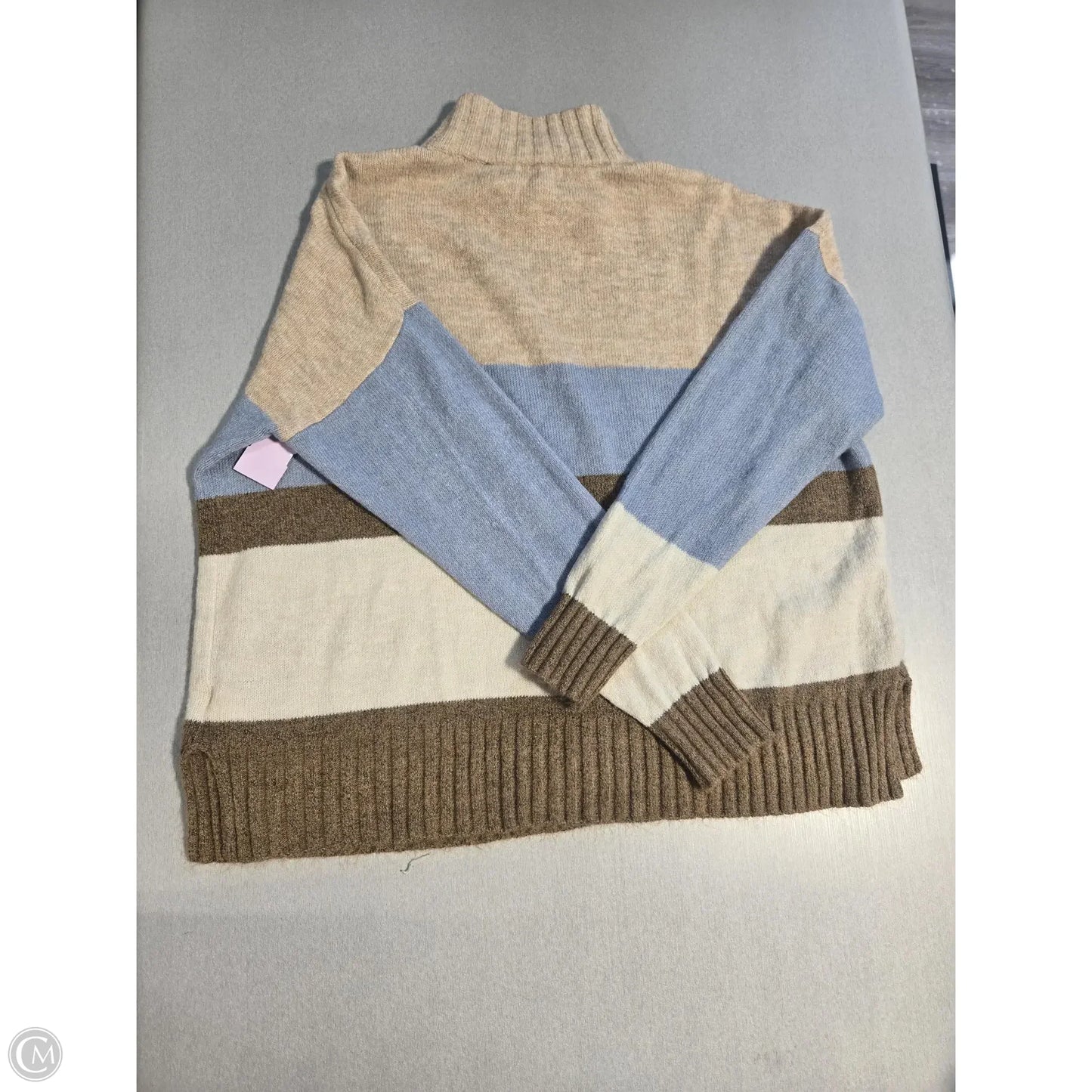 Sweater By Tribal In Tan, Size: S