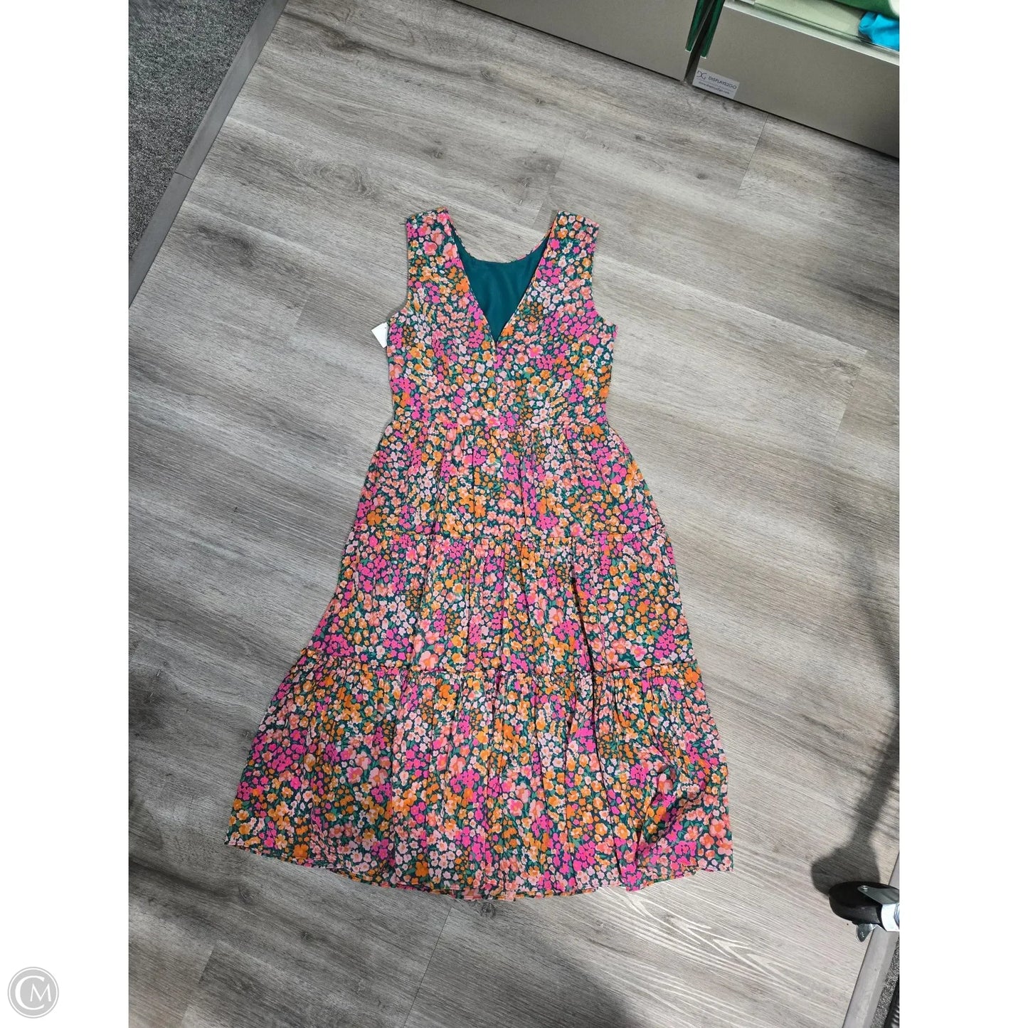 Dress Casual Maxi By J. Crew In Floral Print, Size: Xs