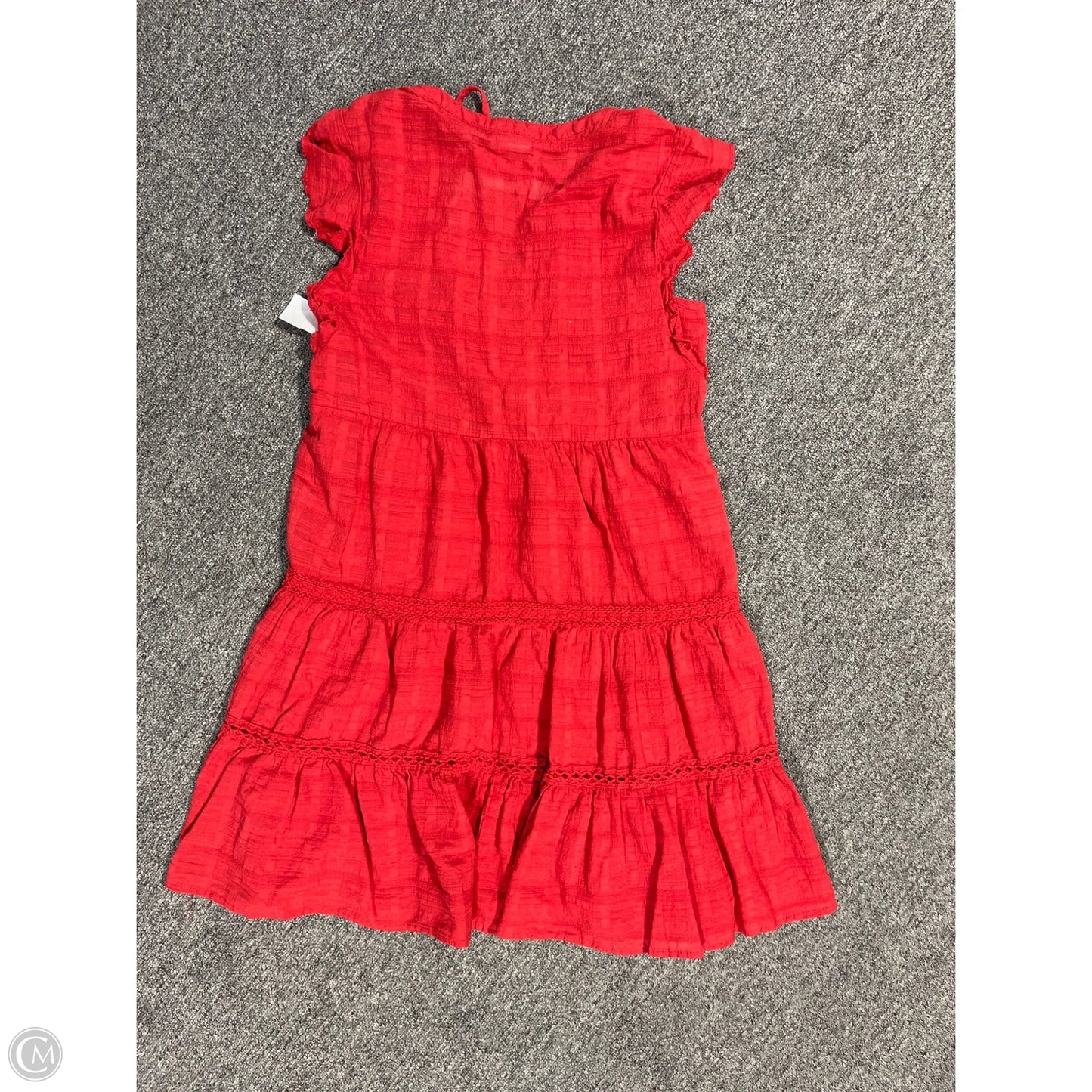 Dress Casual Short By Knox Rose In Red, Size: S