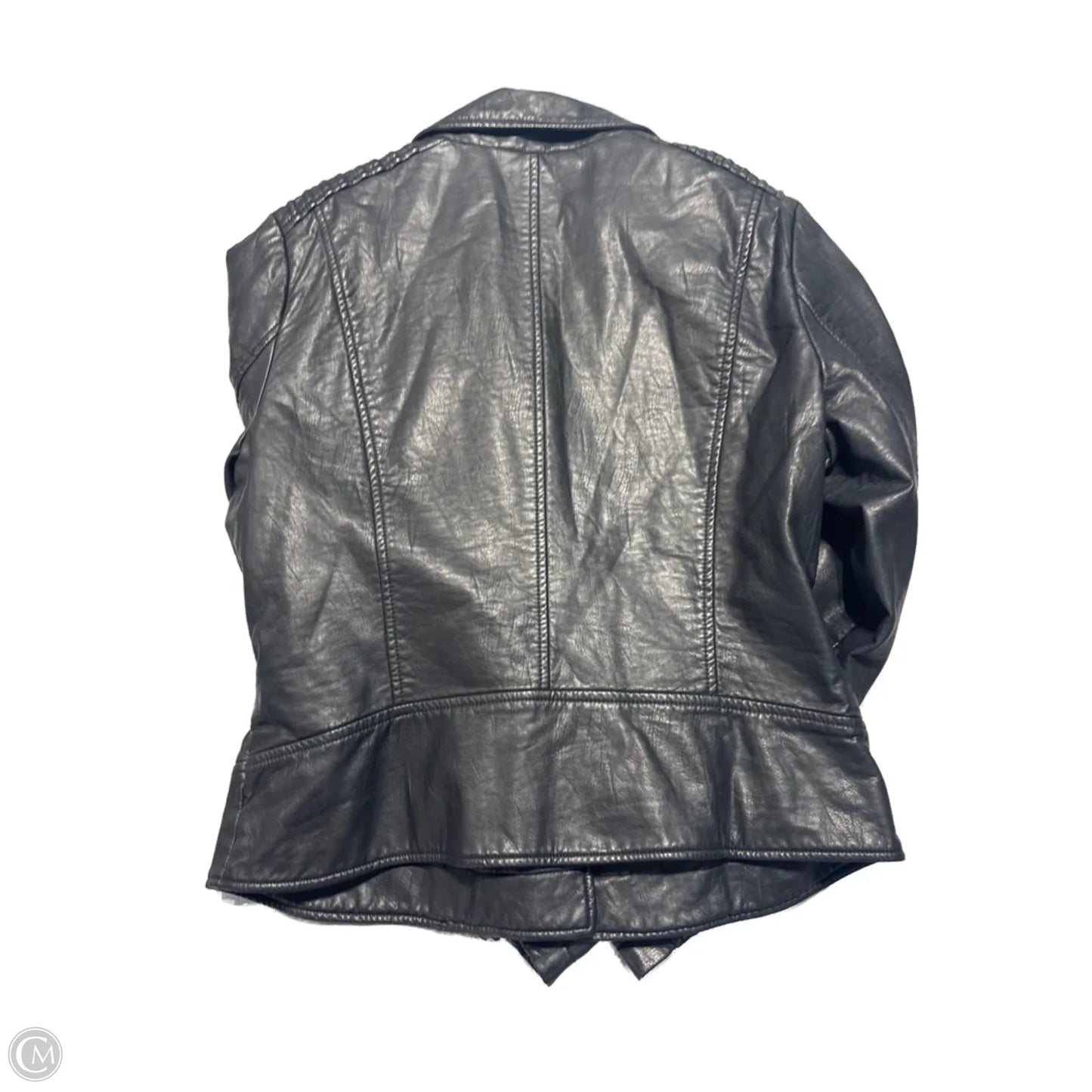 Jacket Moto By Max Studio In Black, Size: L