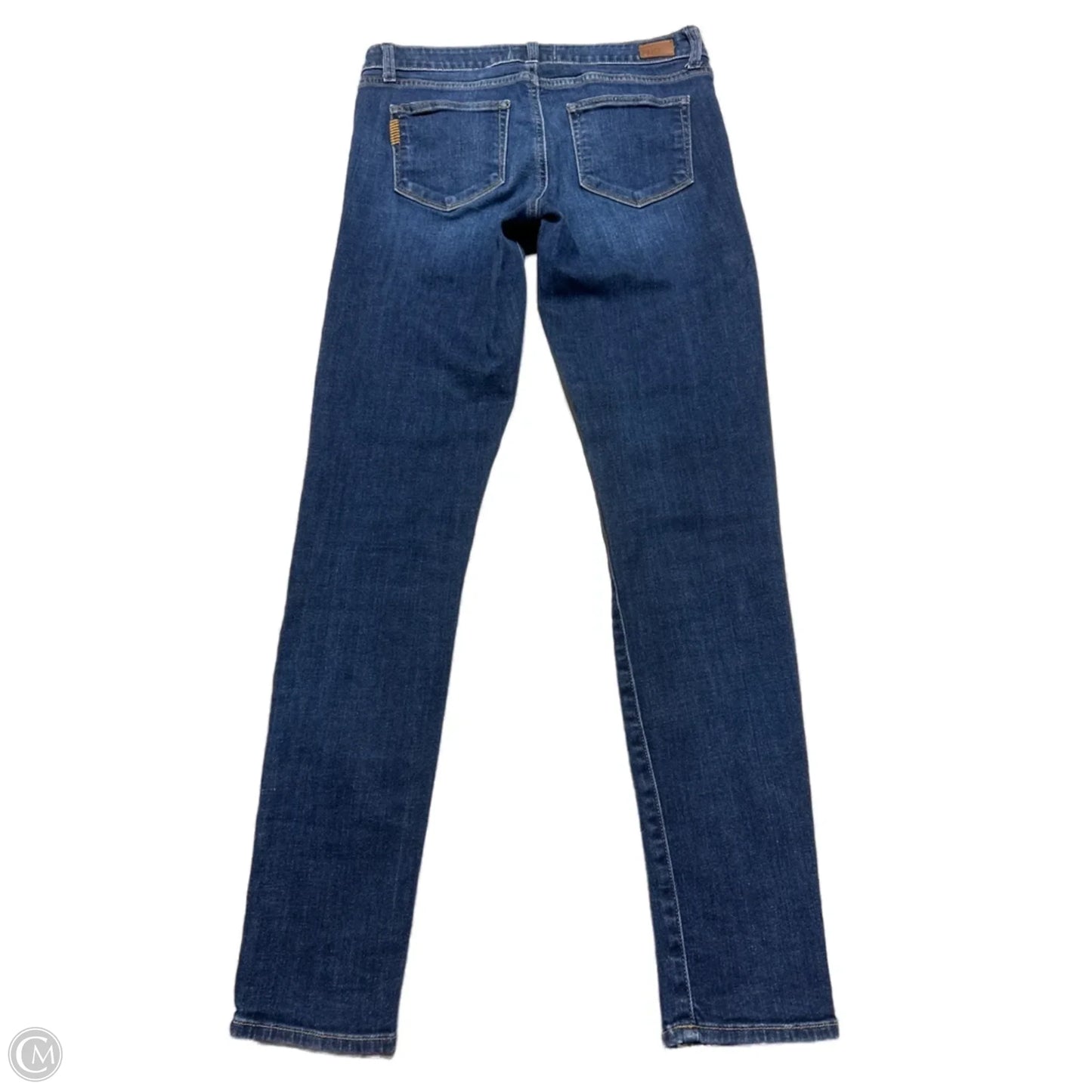 Jeans Skinny By Paige In Blue Denim, Size: 8