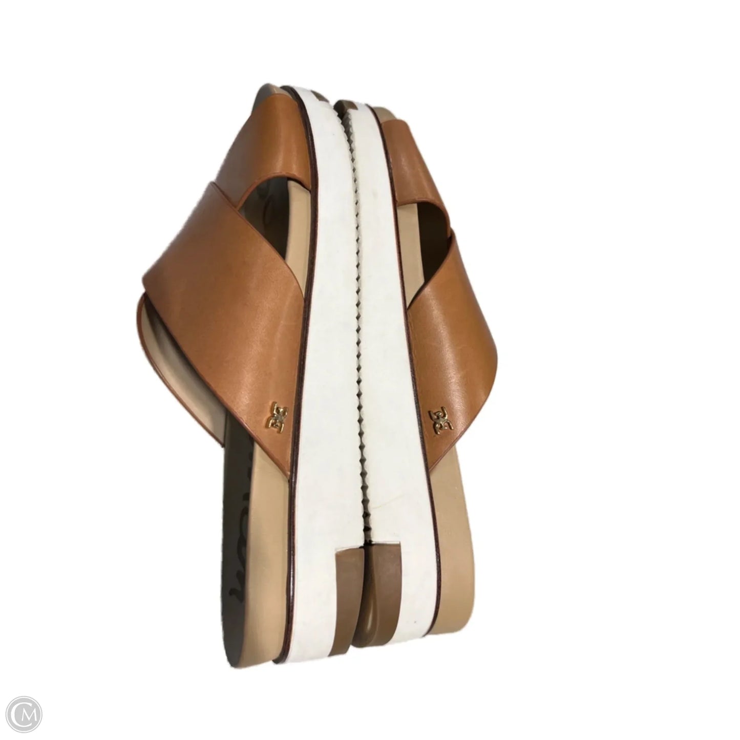 Sandals Flats By Sam Edelman In Brown, Size: 8