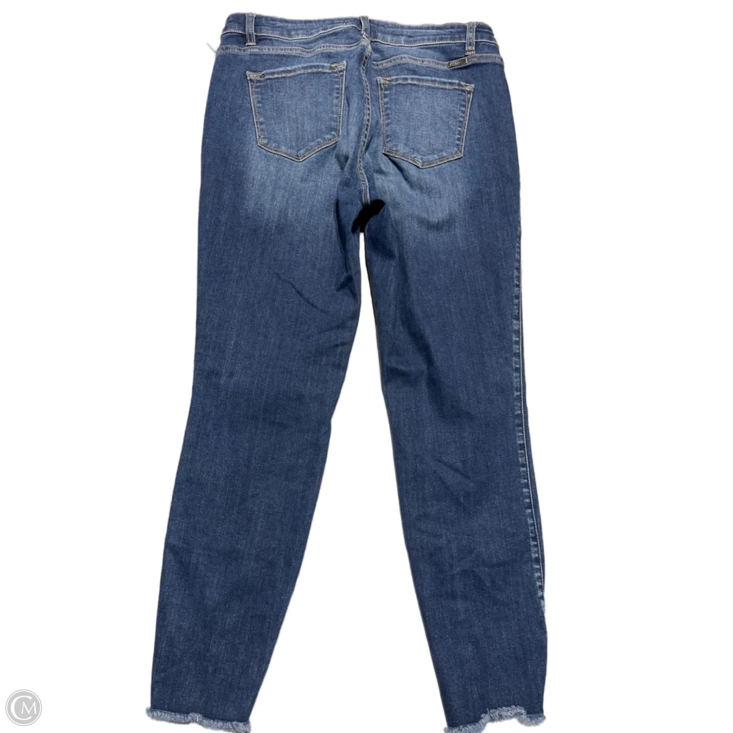 Jeans Skinny By Kancan In Blue Denim, Size: 14