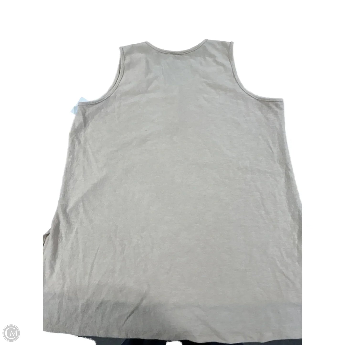 Tank Top By White Birch In Cream, Size: 2x