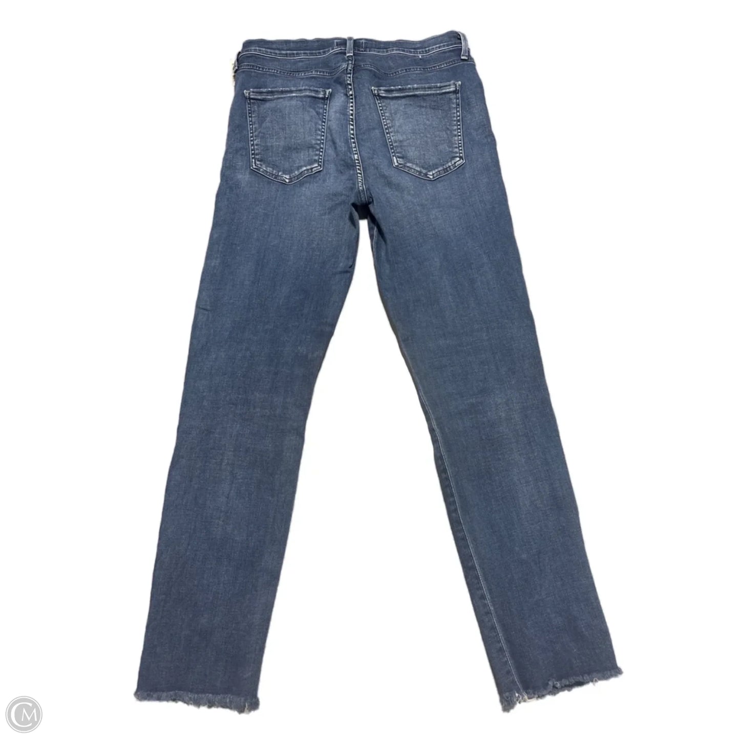 Jeans Skinny By Agolde In Blue Denim, Size: 14