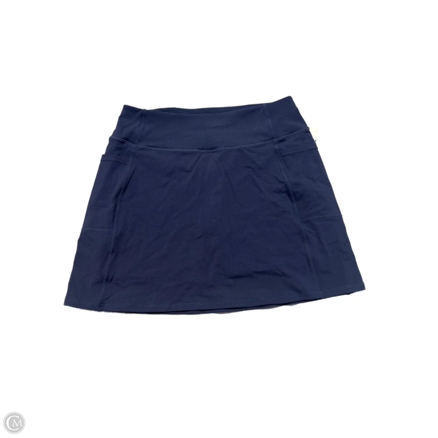 Athletic Skort By Skechers In Blue, Size: M