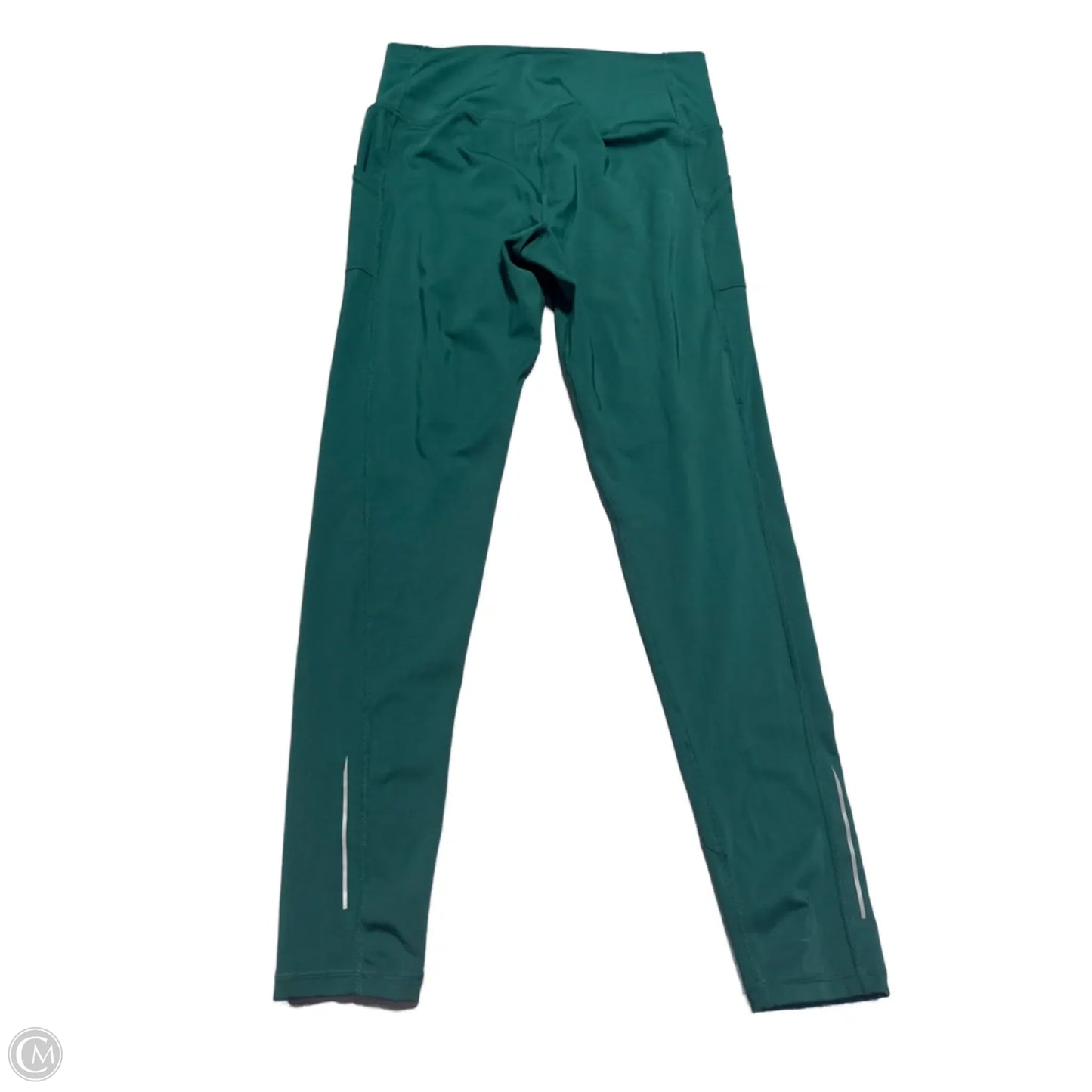 Athletic Leggings By Asics In Green, Size: M