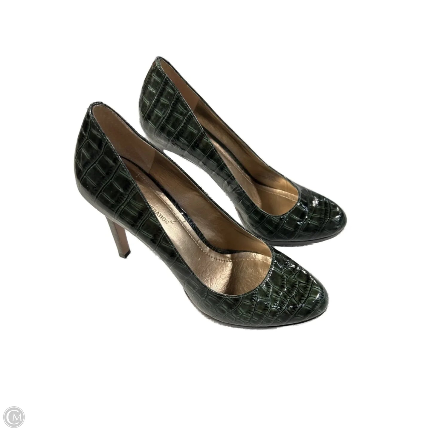 Shoes Heels Stiletto By Bcbgeneration In Snakeskin Print, Size: 7.5