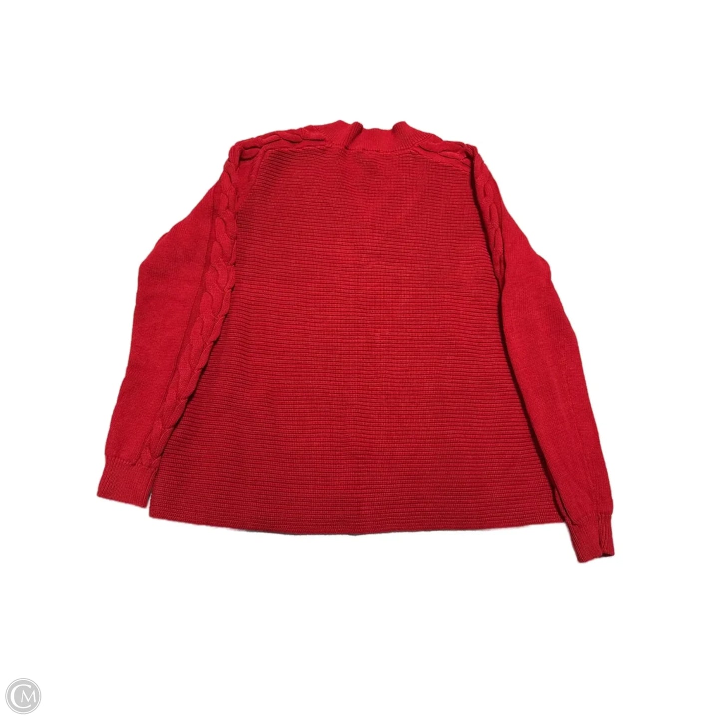 Sweater By Cabi In Red, Size: M
