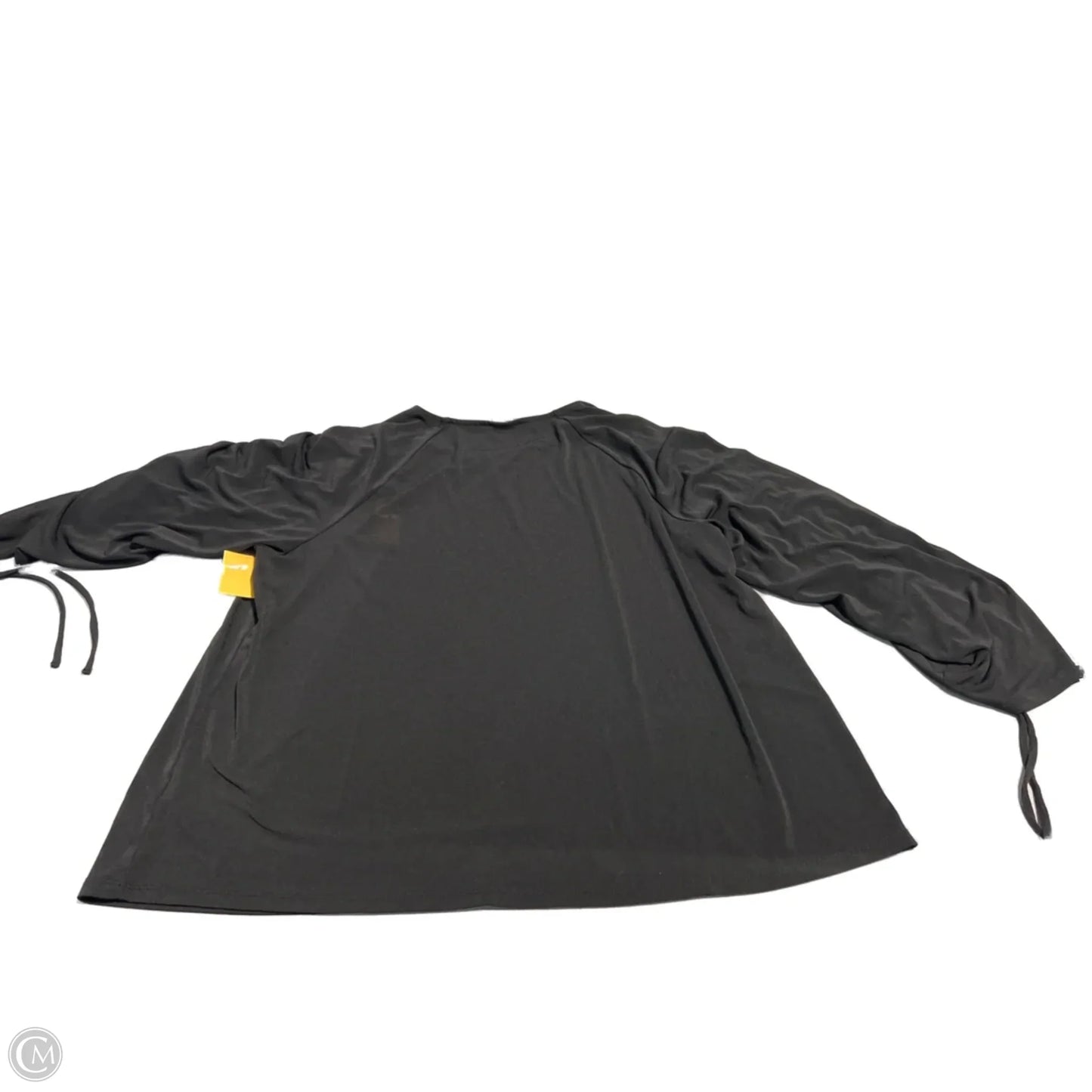 Top Long Sleeve Basic By Worthington In Black, Size: Xl