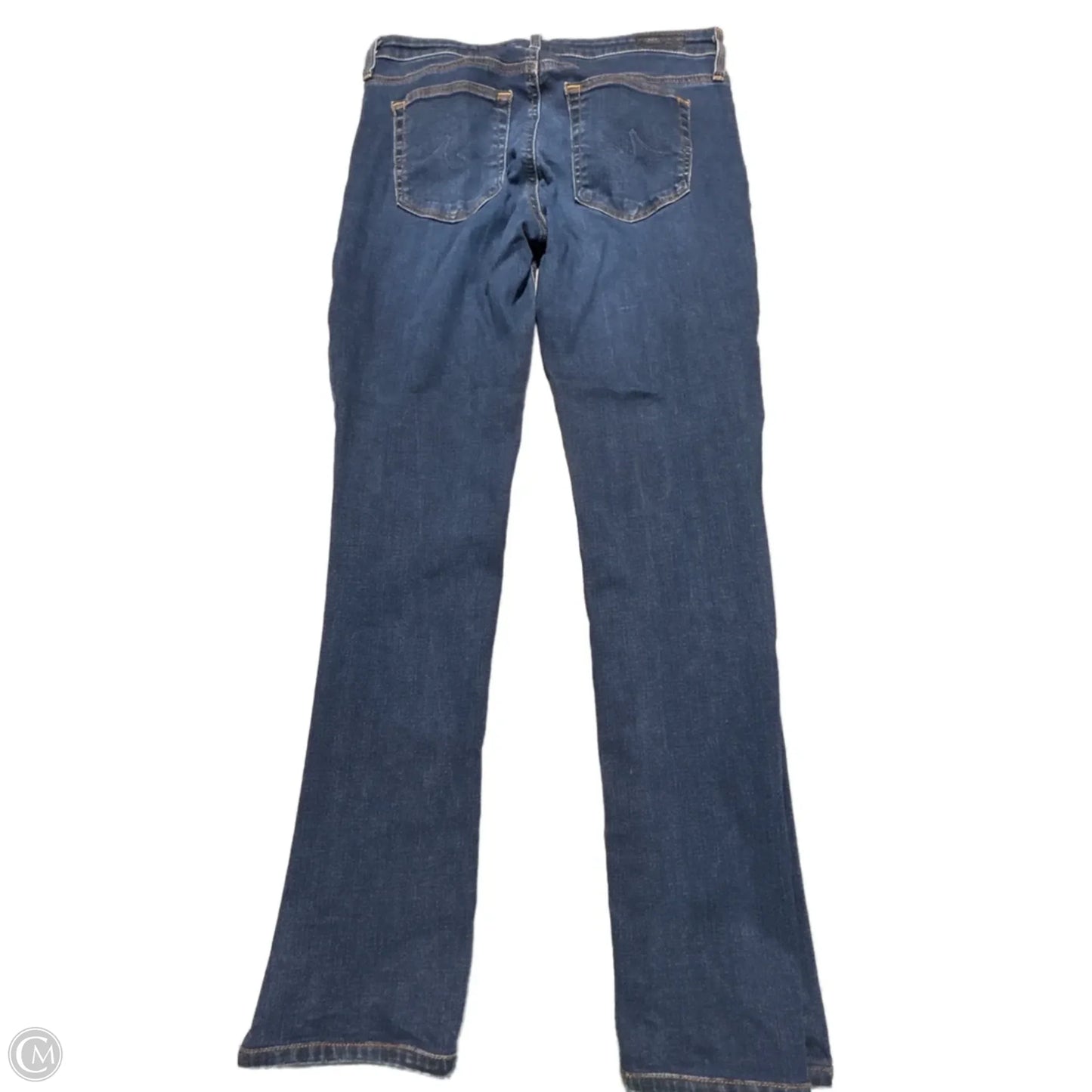 Jeans Straight By Adriano Goldschmied In Blue Denim, Size: 6