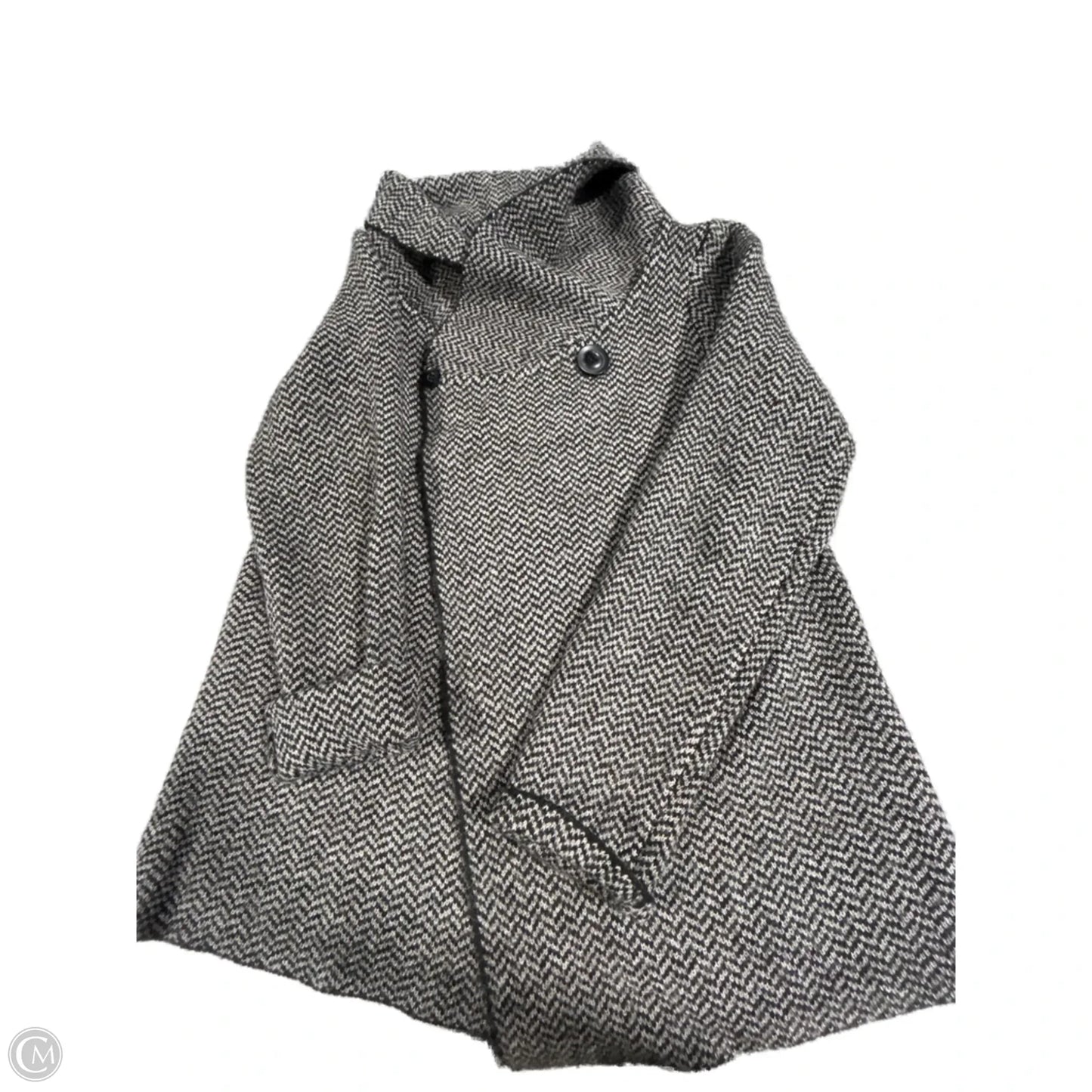 Jacket Other By Ellen Tracy In Black & Cream, Size: L