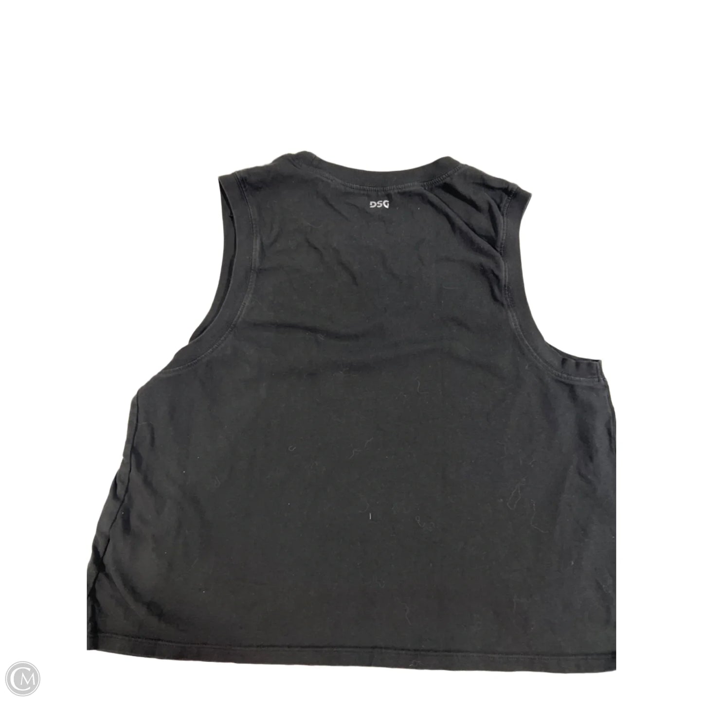 Top Sleeveless Basic By Dsg Outerwear In Black, Size: M