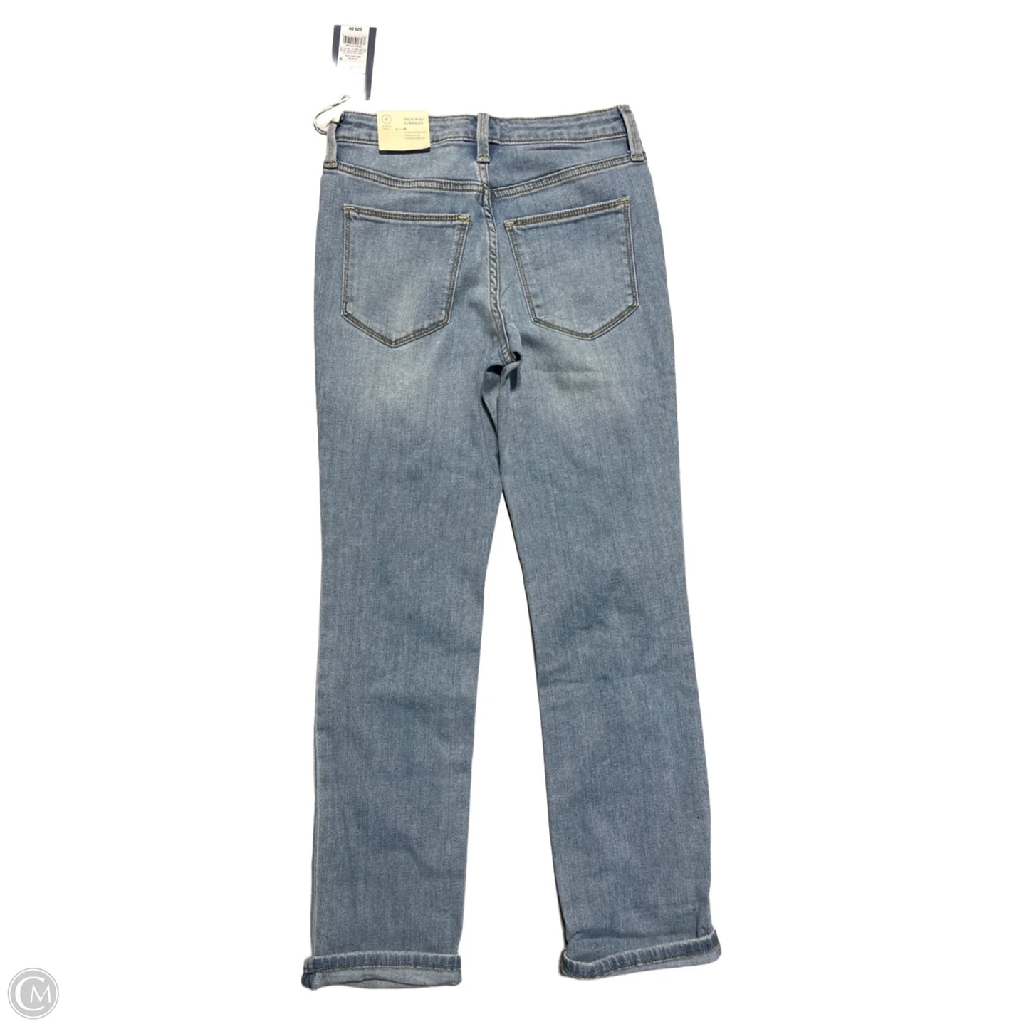 Jeans Straight By Universal Thread In Blue Denim, Size: 0
