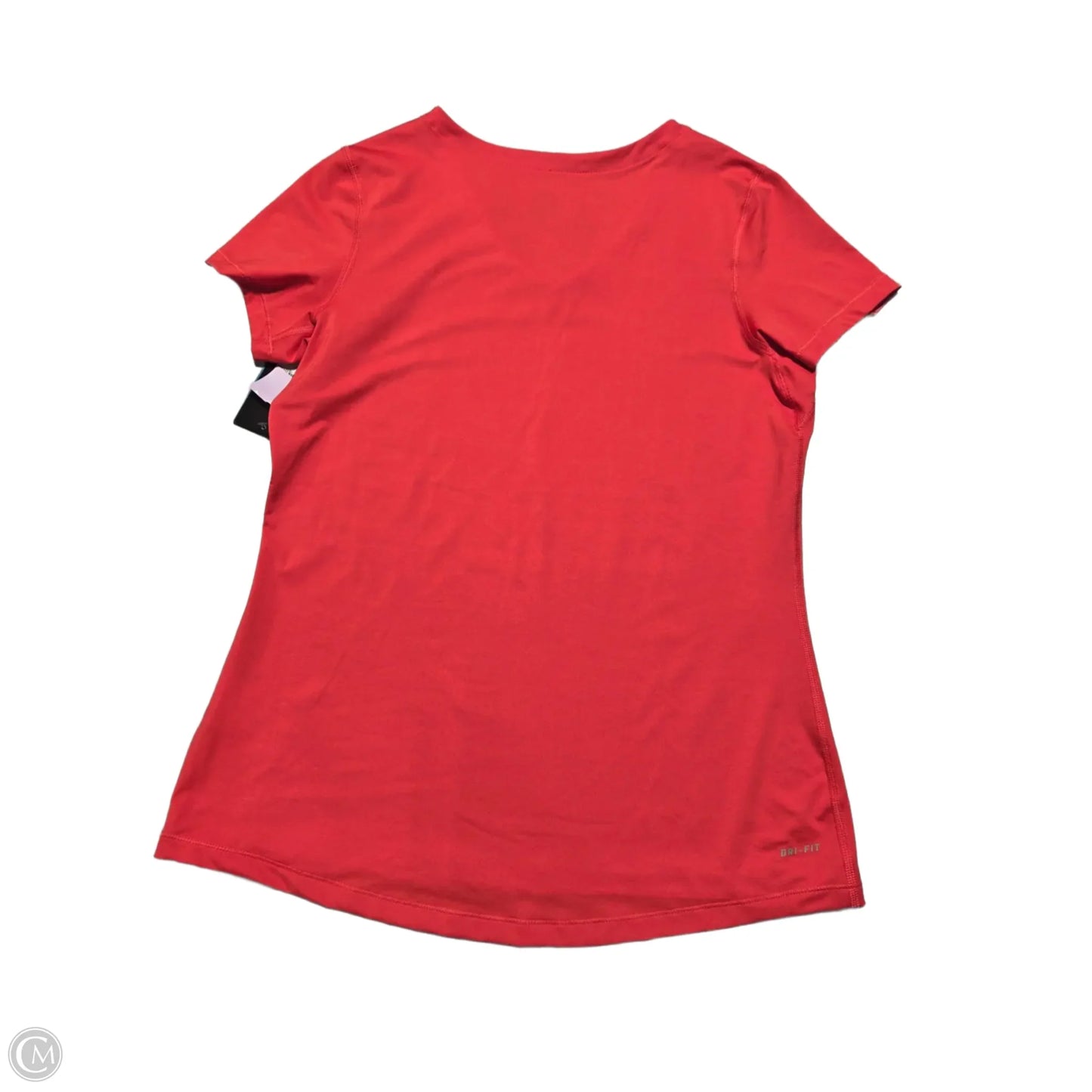 Athletic Top Short Sleeve By Nike In Red, Size: Xl