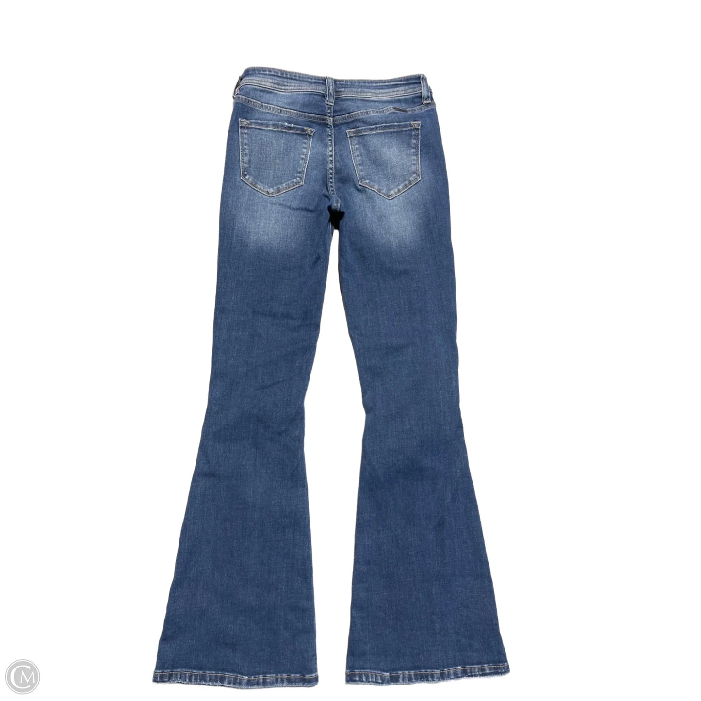 Jeans Boot Cut By Kancan In Blue Denim, Size: 4