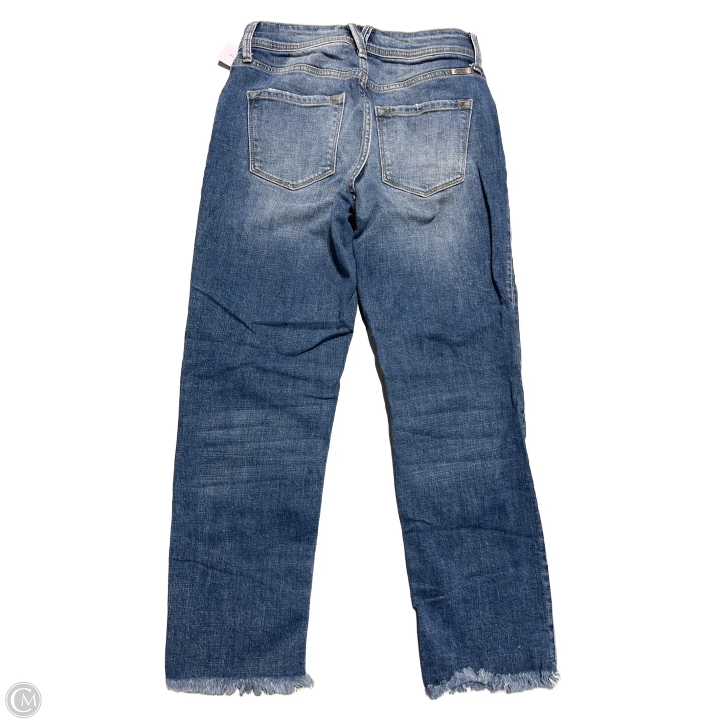 Jeans Cropped By Kancan In Blue Denim, Size: 2