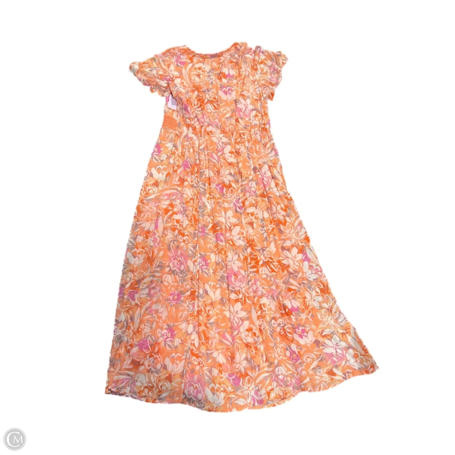 Dress Casual Midi By Torrid In Floral Print, Size: L