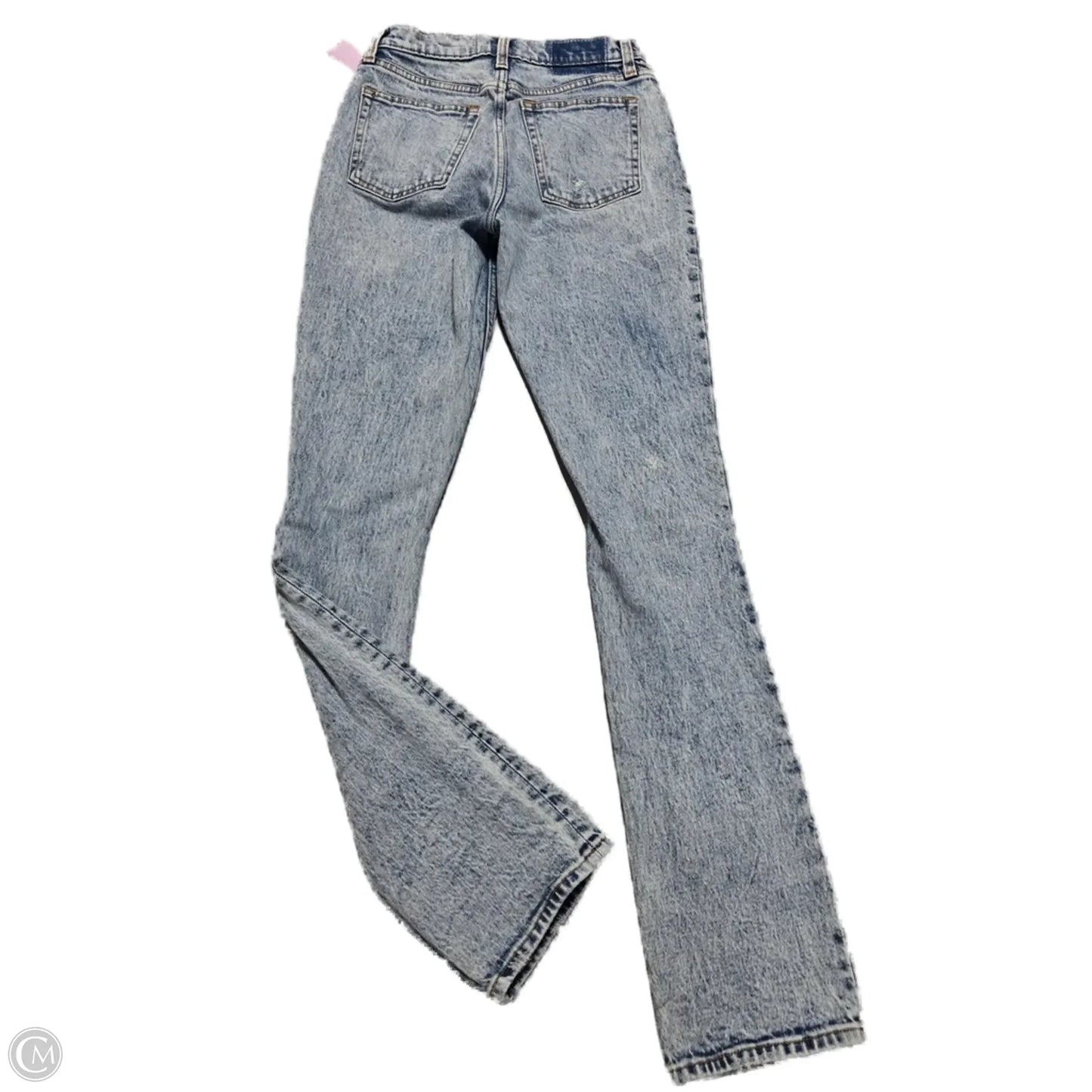 Jeans Skinny By Abercrombie And Fitch In Blue Denim, Size: 0