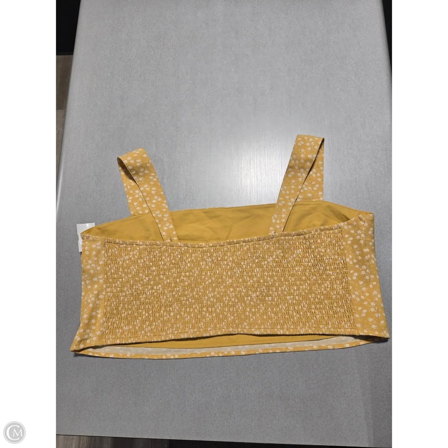 Tank Top By Abercrombie And Fitch In Yellow, Size: 3x