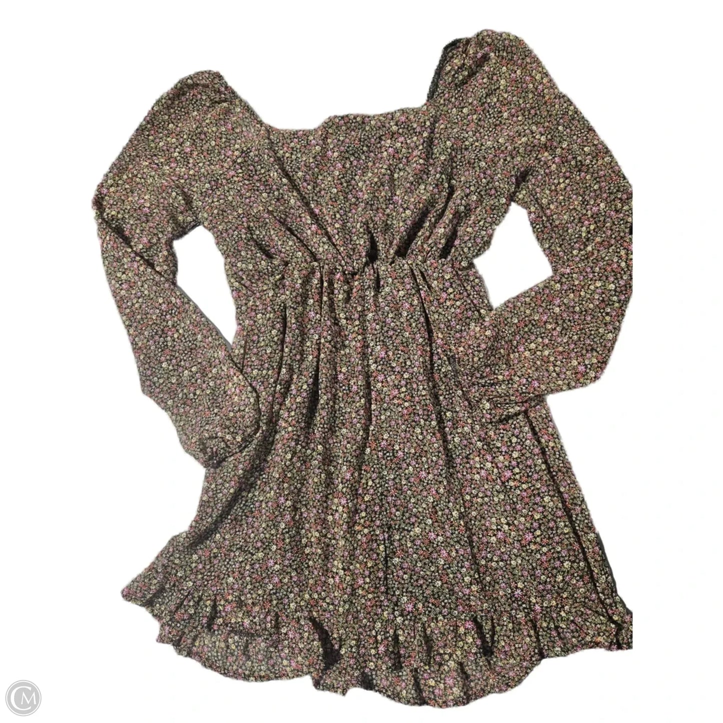 Dress Casual Short By Cmc In Floral Print, Size: Xl