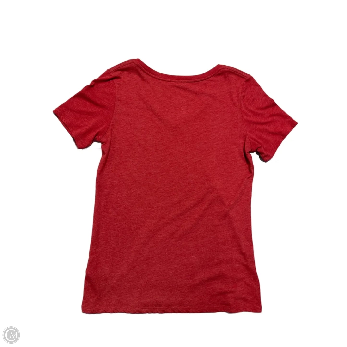Top Short Sleeve Basic By Nike In Red, Size: M