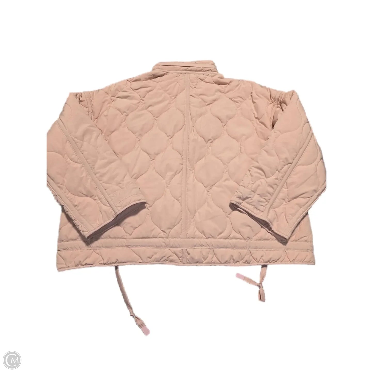 Jacket Puffer & Quilted By Forever 21 In Peach, Size: L