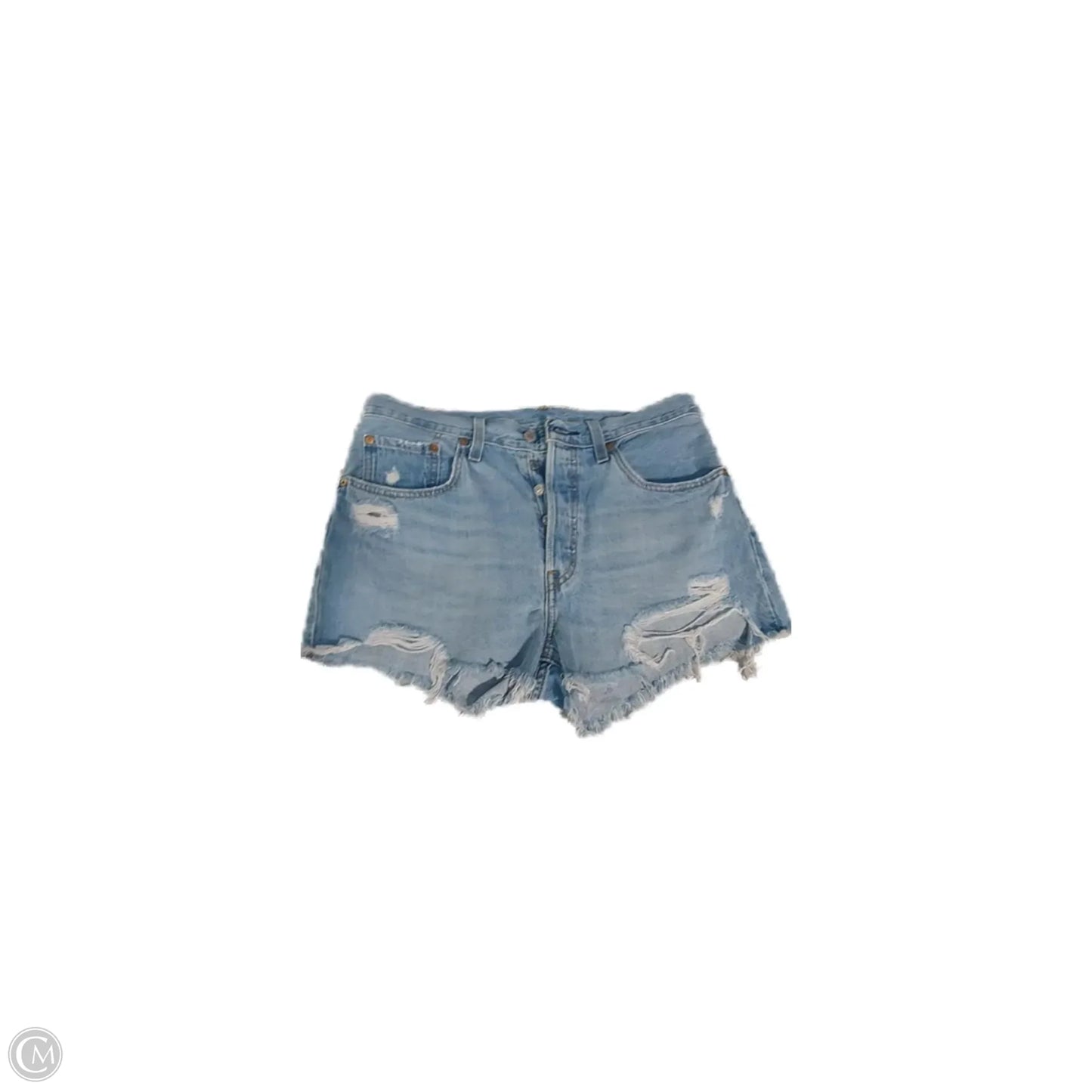 Shorts By Levis In Blue Denim, Size: 10