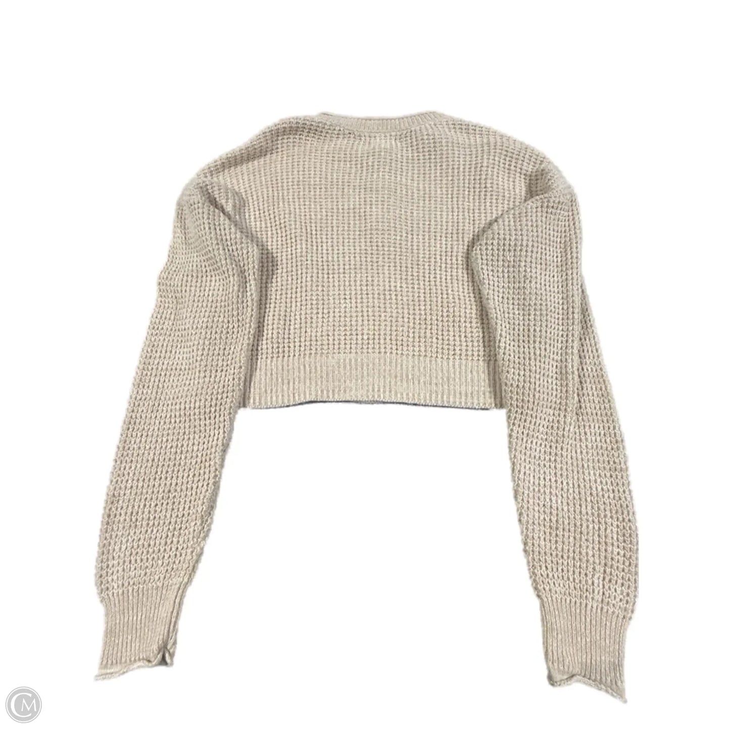 Sweater Cardigan By Aeropostale In Cream, Size: S