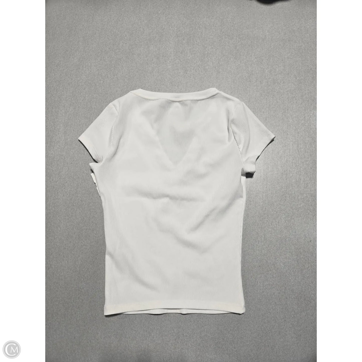 Top Short Sleeve Basic By Hollister In White, Size: S
