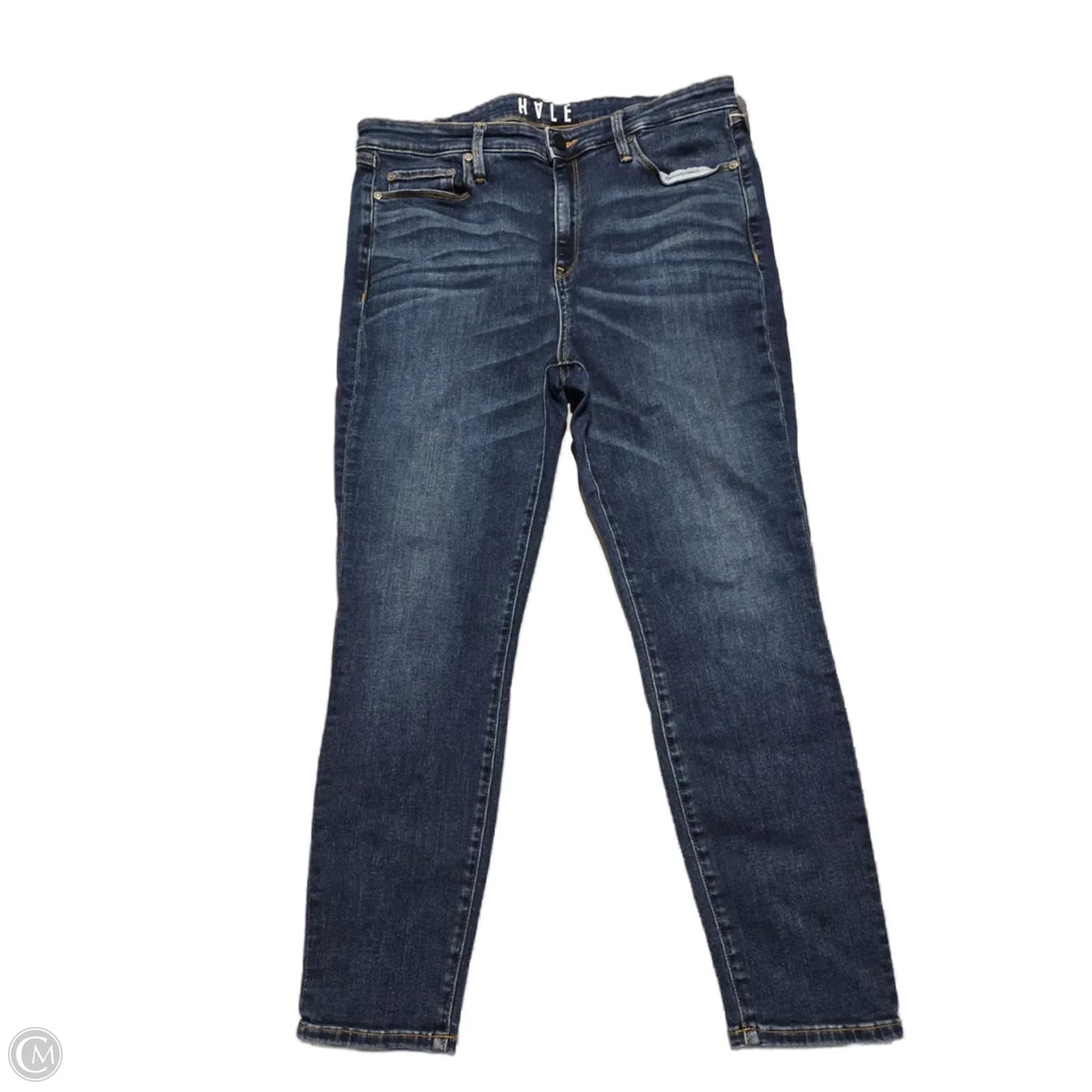 Jeans Straight By Cmc In Blue Denim, Size: 12