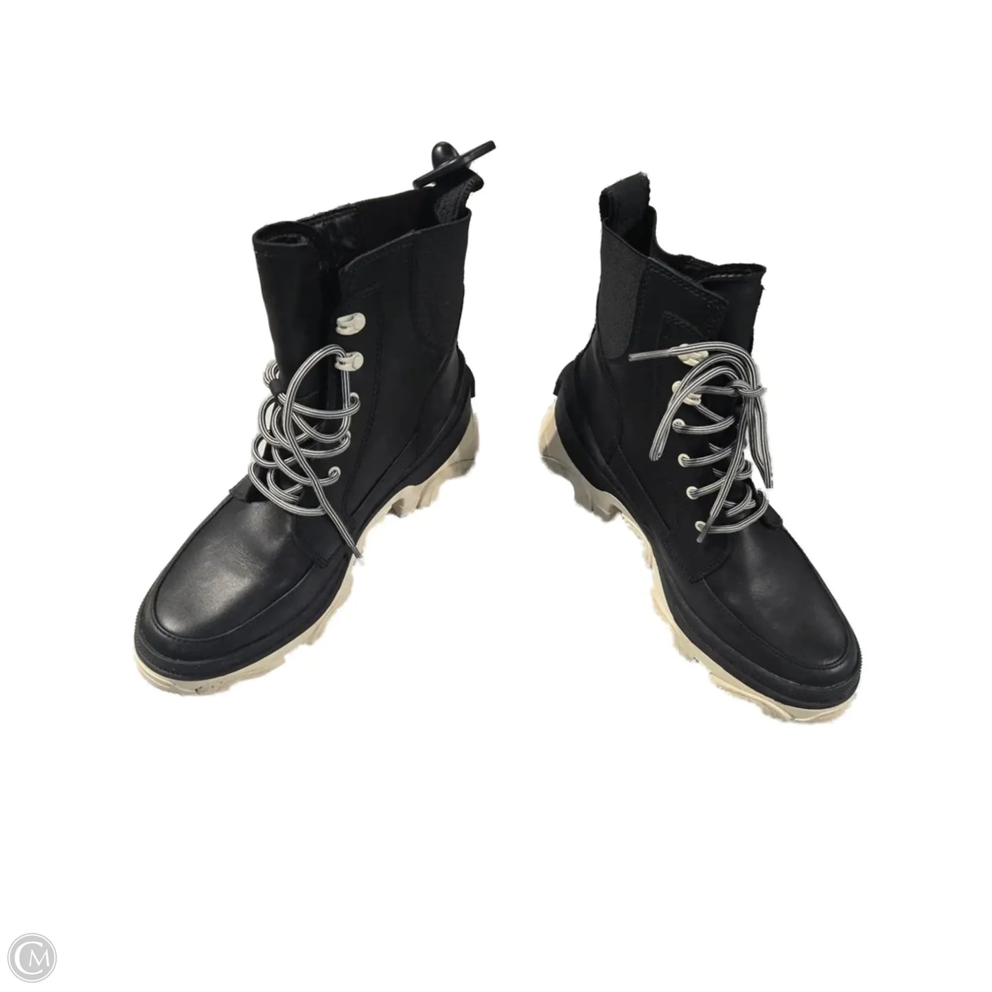 Boots Ankle Heels By Sorel In Black, Size: 8