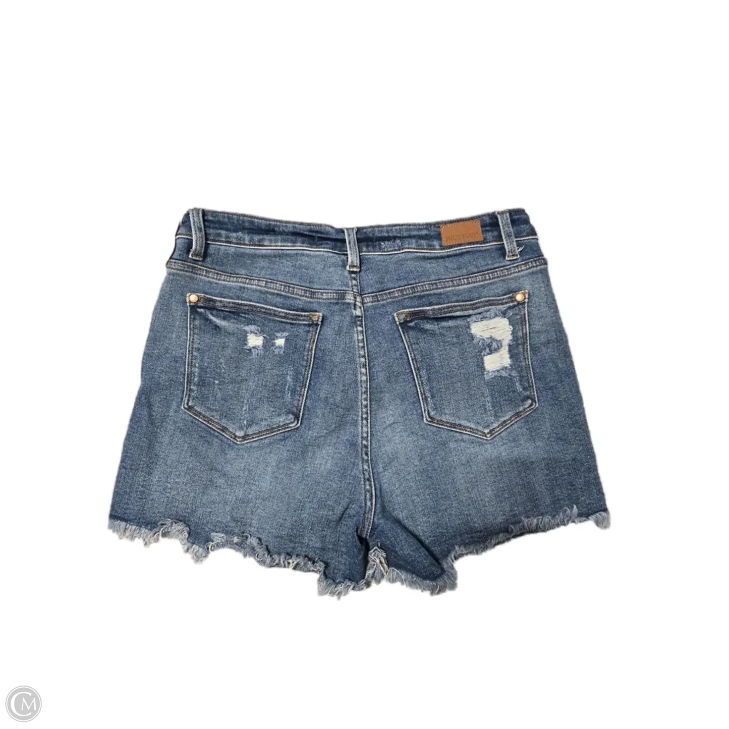 Shorts By Judy Blue In Blue Denim, Size: L