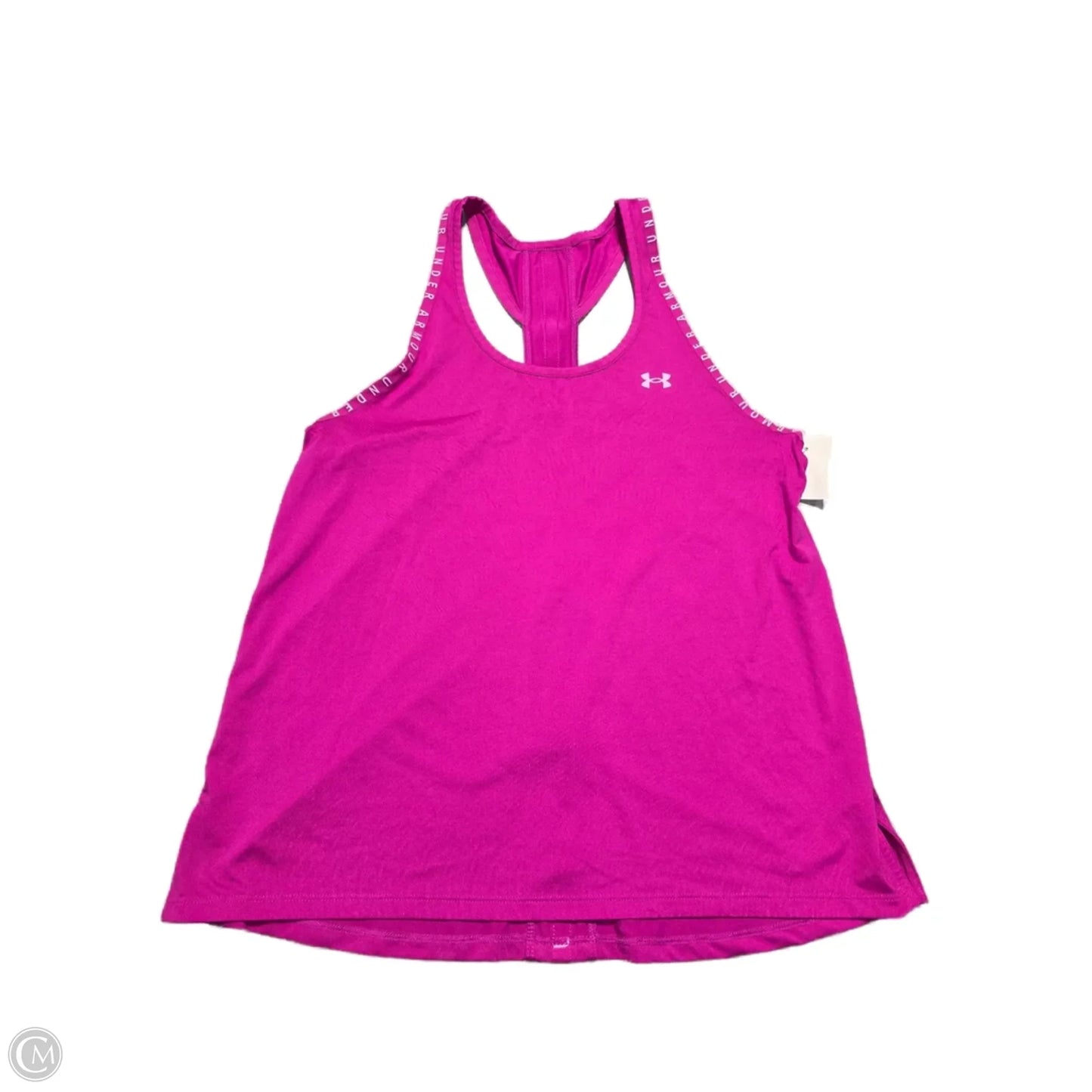Athletic Tank Top By Under Armour In Pink, Size: M