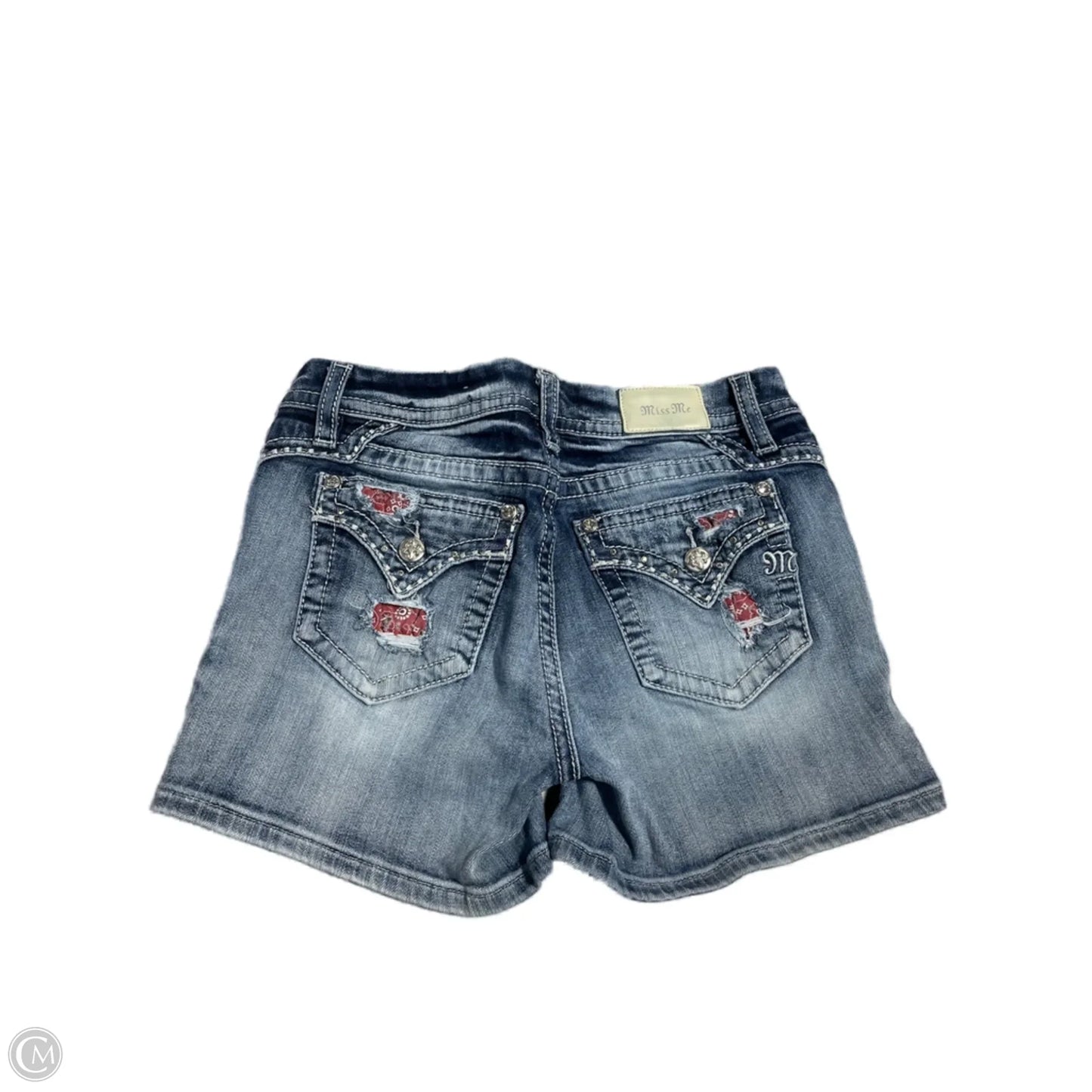 Shorts By Miss Me In Blue Denim, Size: 6
