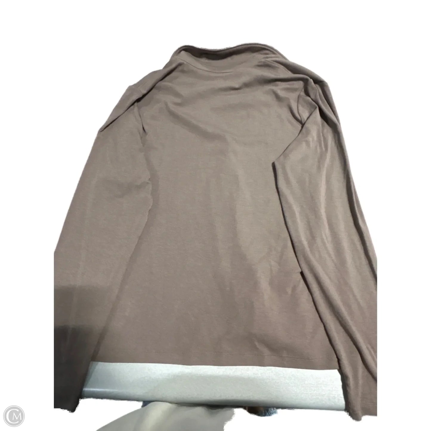 Top Long Sleeve By Gap In Brown, Size: Xl