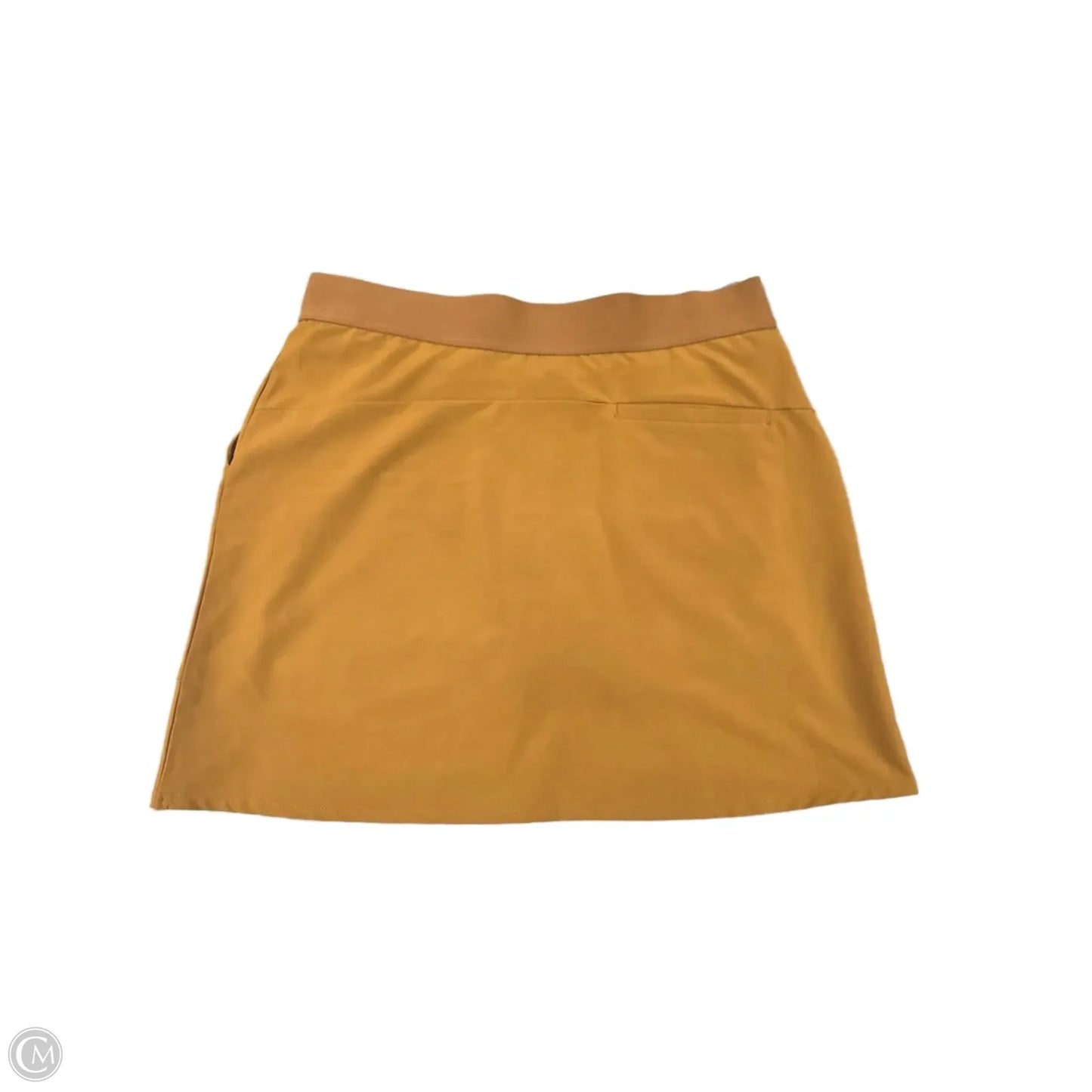 Athletic Skort By Greg Norman In Yellow, Size: M